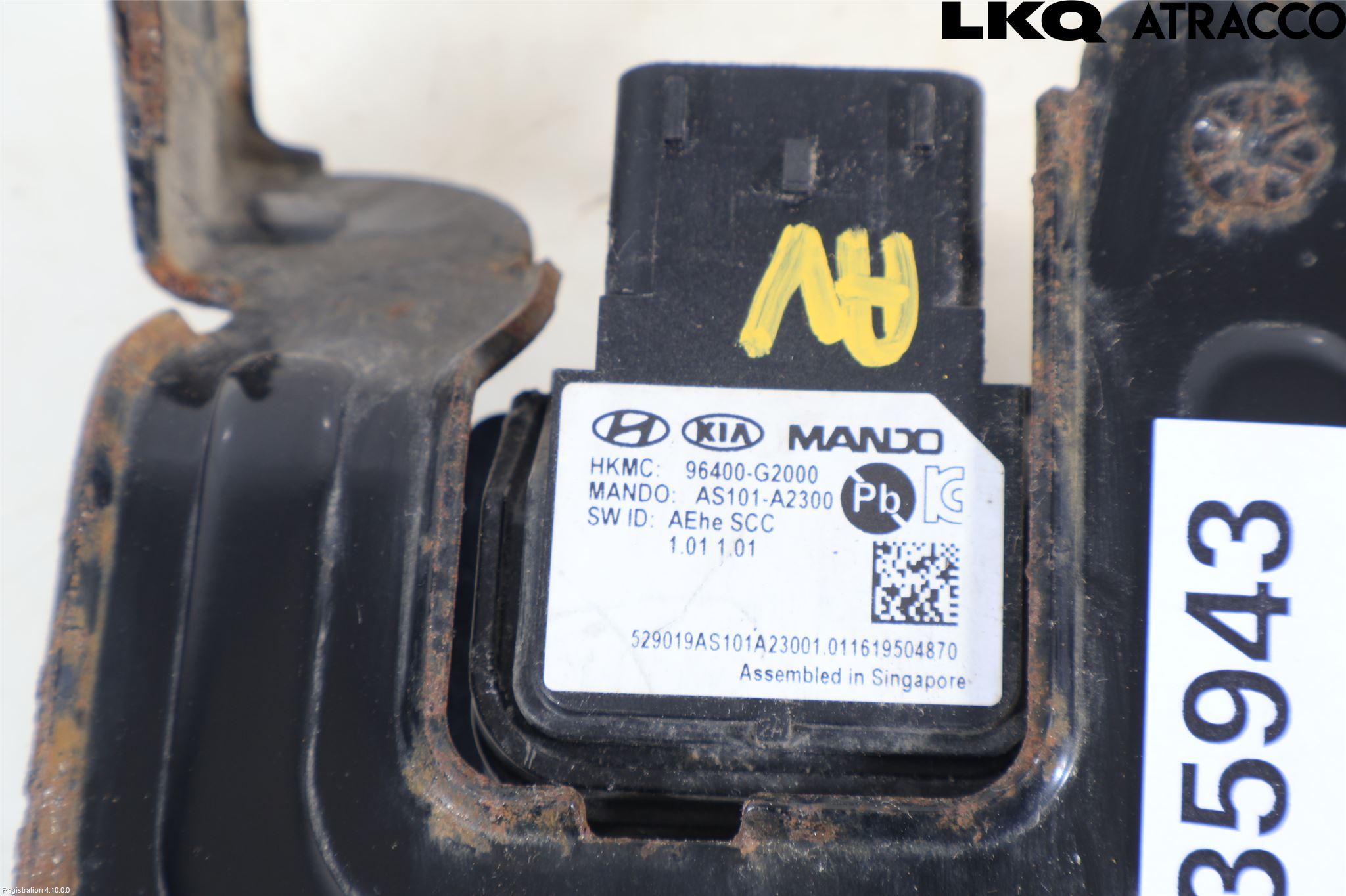 Hyundai IONIQ AE 17-22 Sensor Adaptiv Farthållare
