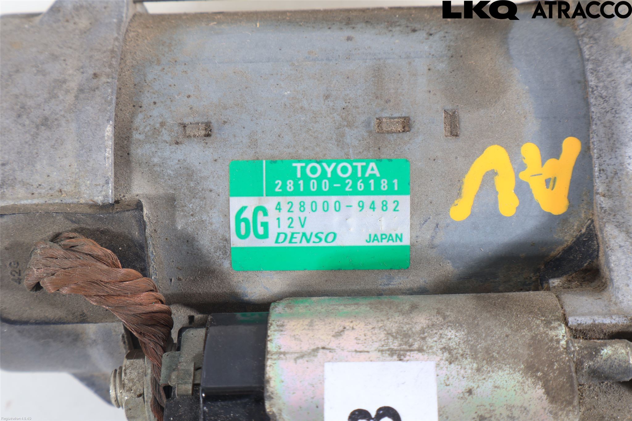 Toyota RAV4 13-18 Startmotor Diesel