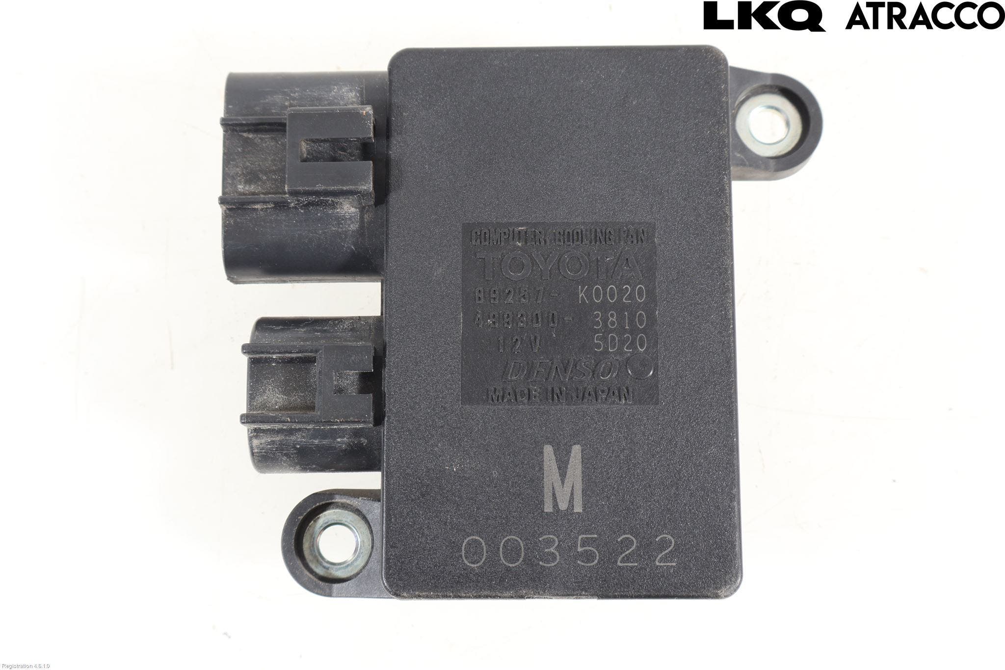 Toyota YARIS XP21 20- Kylfläktsmotstånd