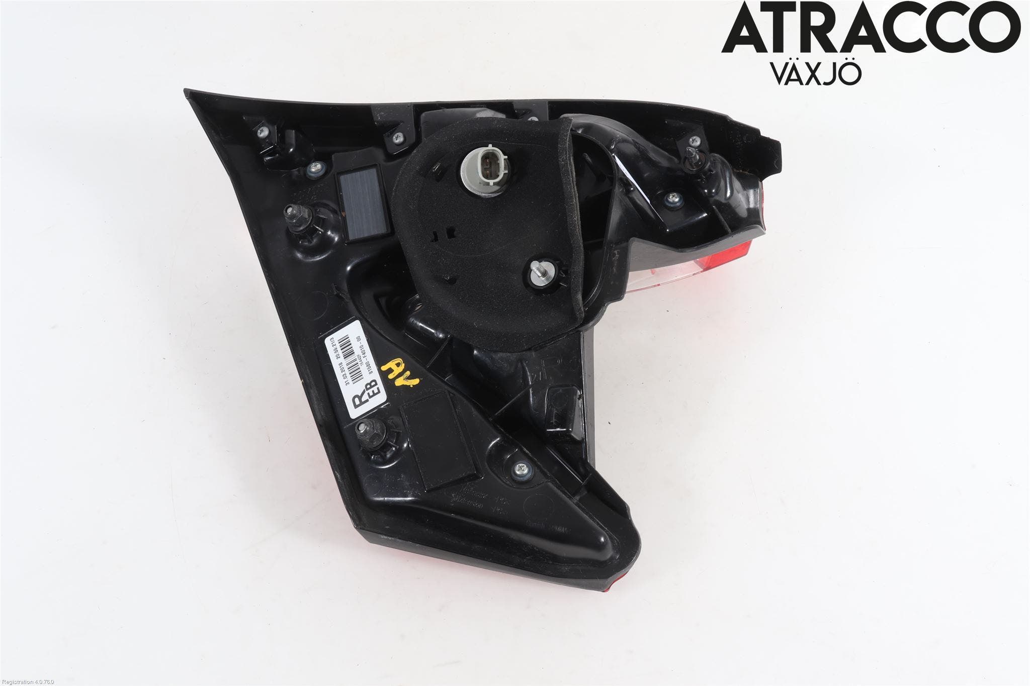 Toyota C-HR 16-23 Bakljus Lucka Hö