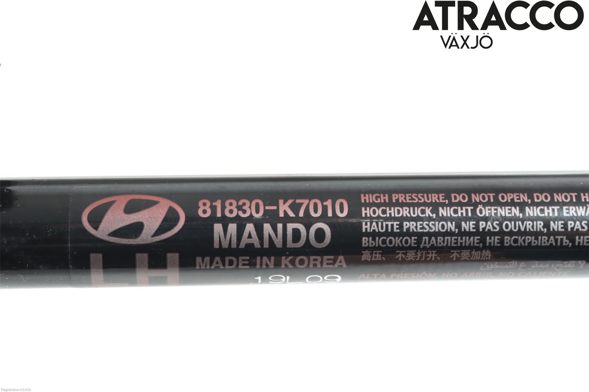 Hyundai i10 LA 20- Gasfjäder Baklucka