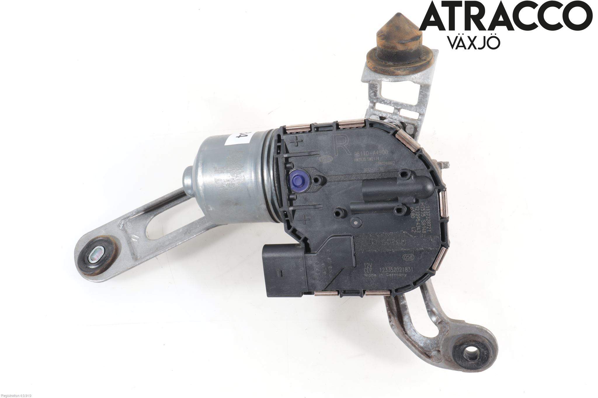 Kia CARENS III 13-19 Torkarmotor Vindruta
