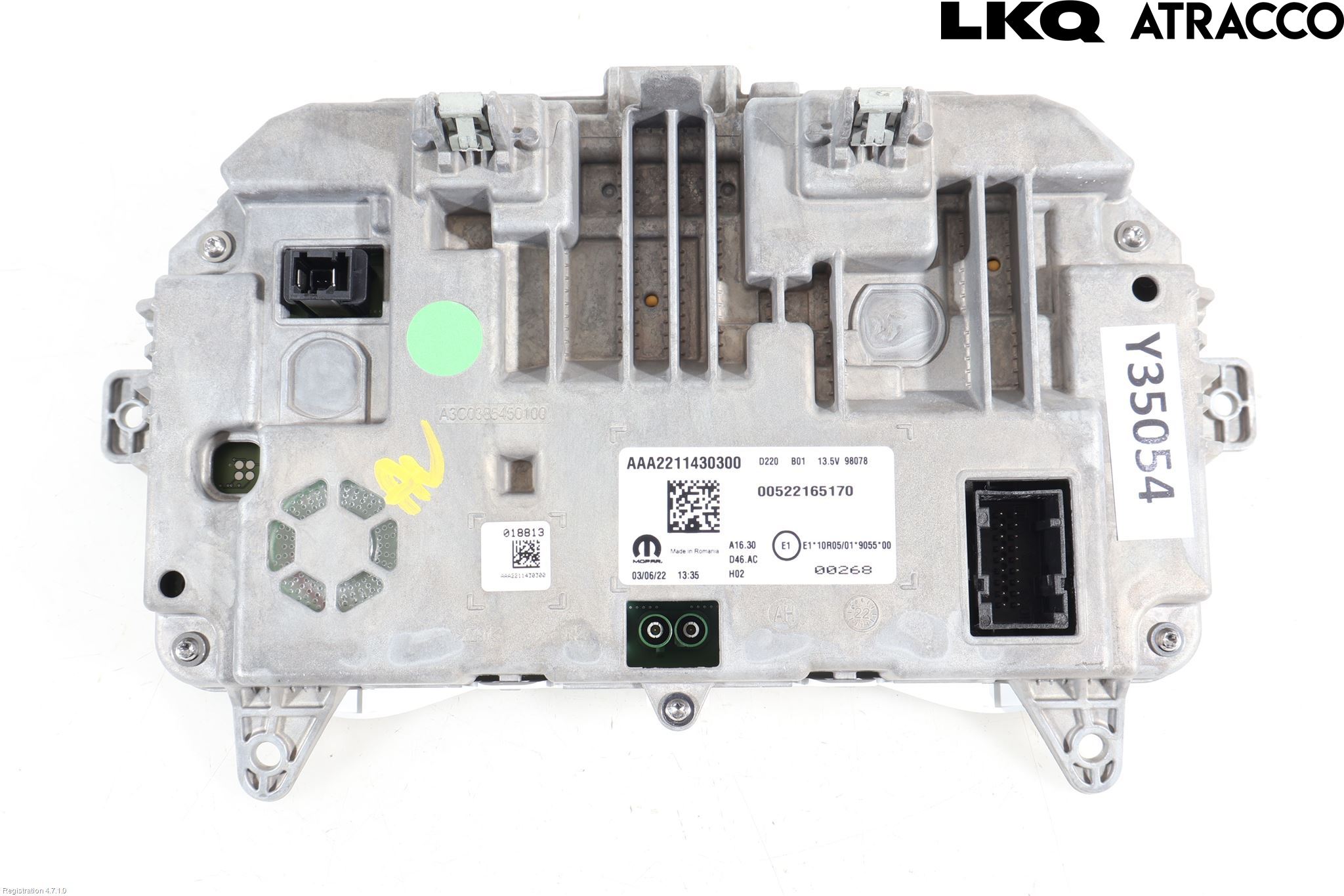 Fiat 500e 20- Instrument Komb