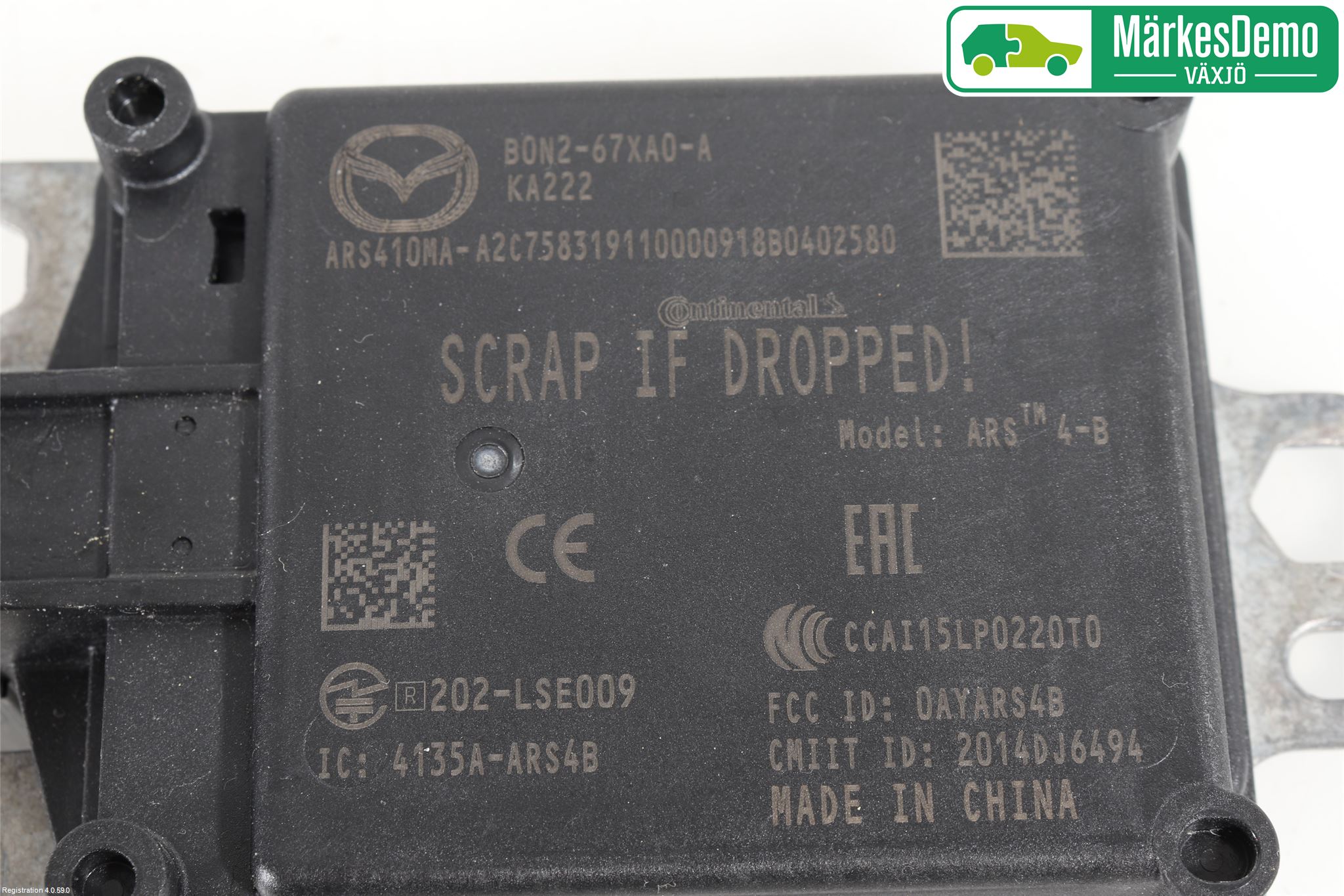 Mazda 3 IV 19- Sensor Aktivt Kollisionsskydd