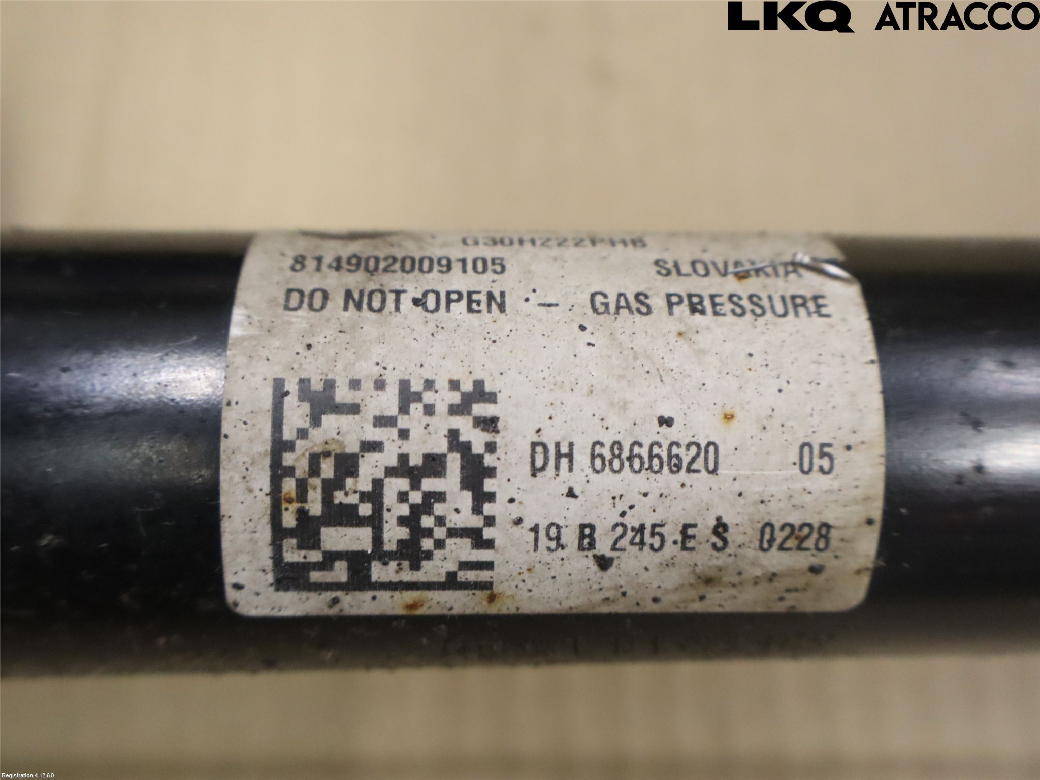 BMW 5 G30/G31/F90 17-23 Fjäderben Bak Vänster