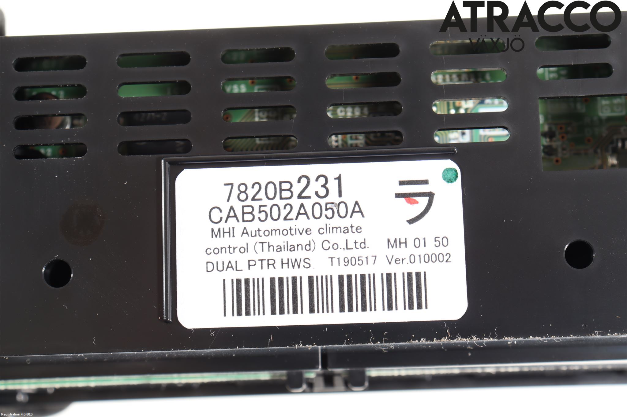 Mitsubishi OUTLANDER 13-21 Ac Styrenhet Ac Manöveren