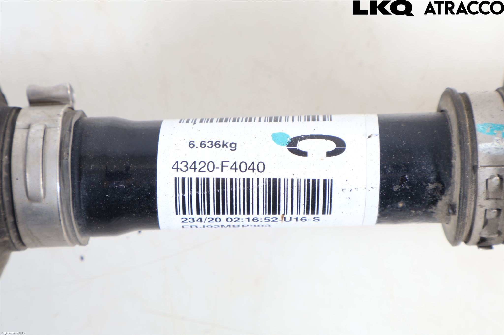 Toyota C-HR 16-23 Drivaxel Fram Vänster