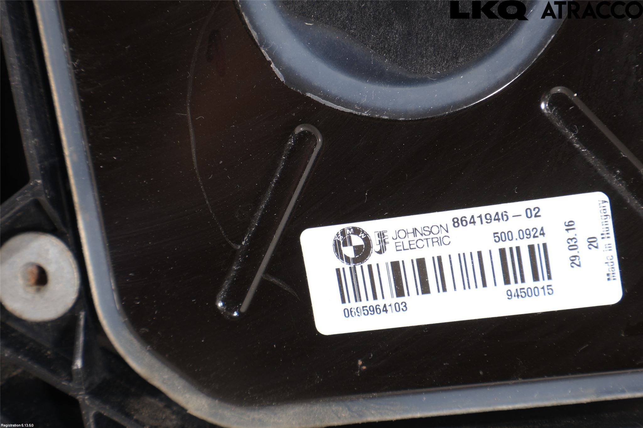 BMW 3 F30/F31/F80 12-19 Kylfläktkåpa