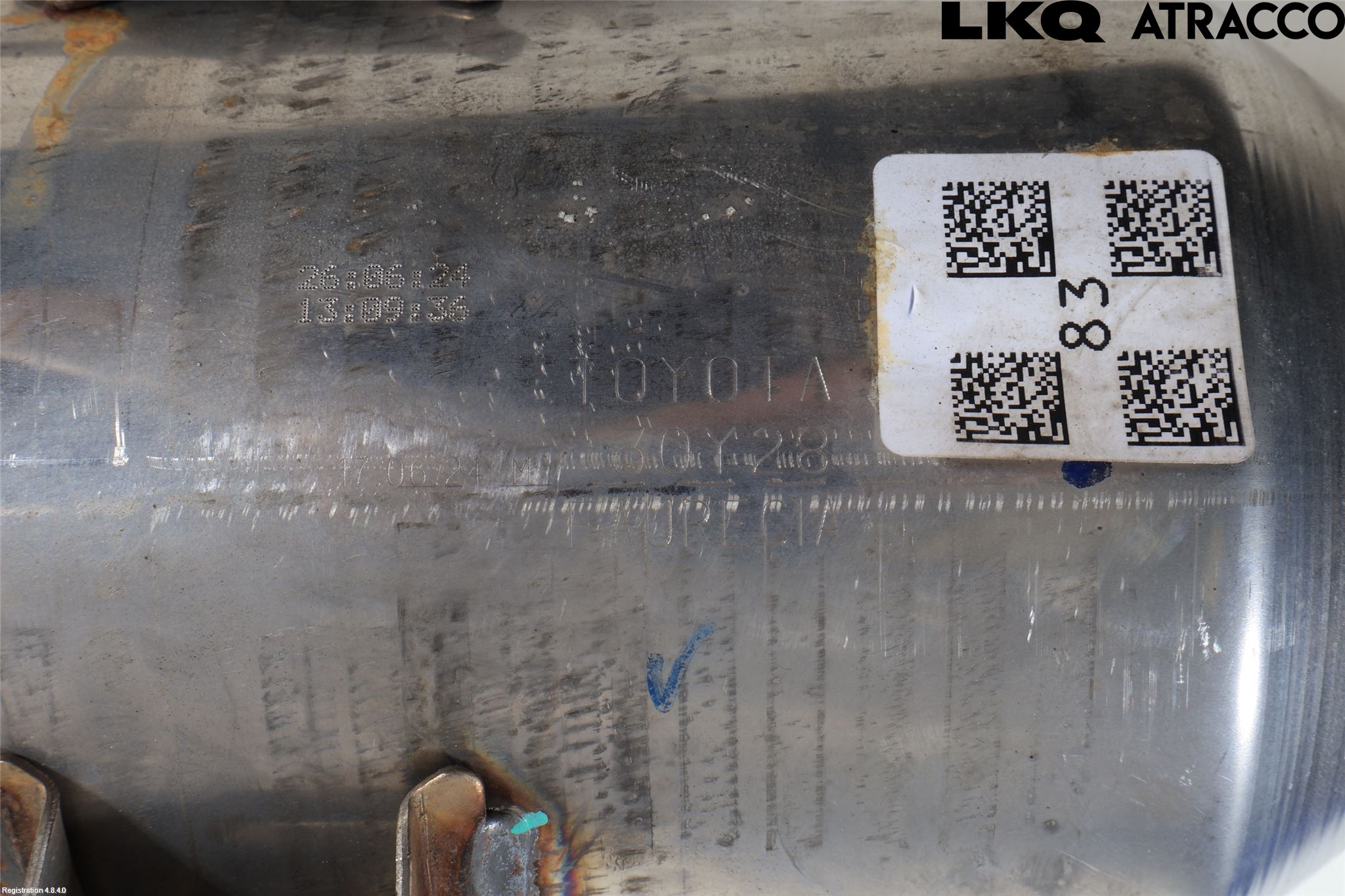 Toyota COROLLA 19- Katalysator