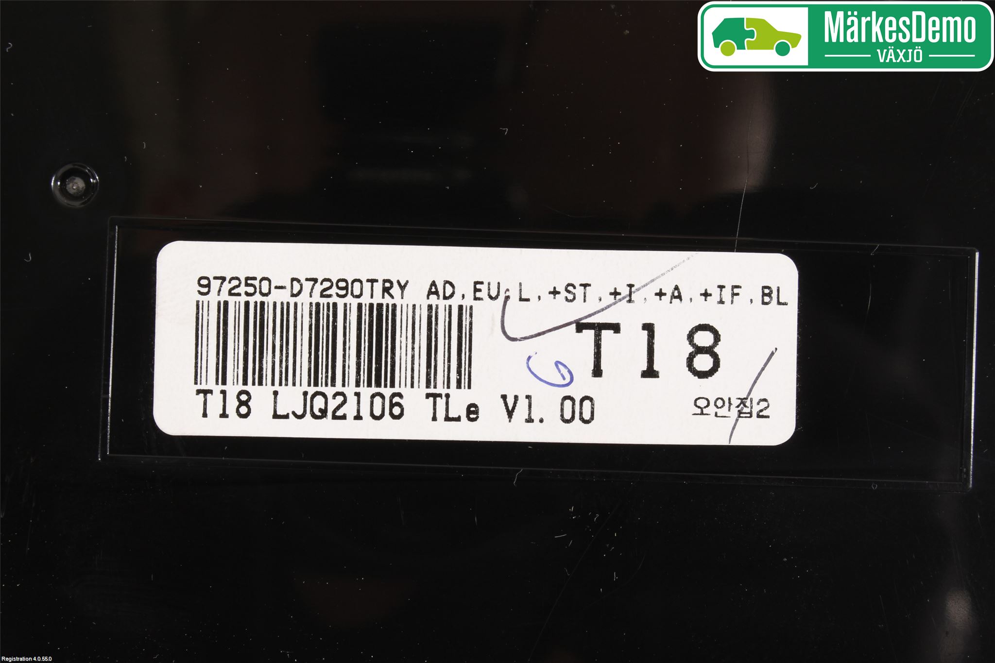 Hyundai TUCSON 05- Ac Styrenhet Ac Manöveren