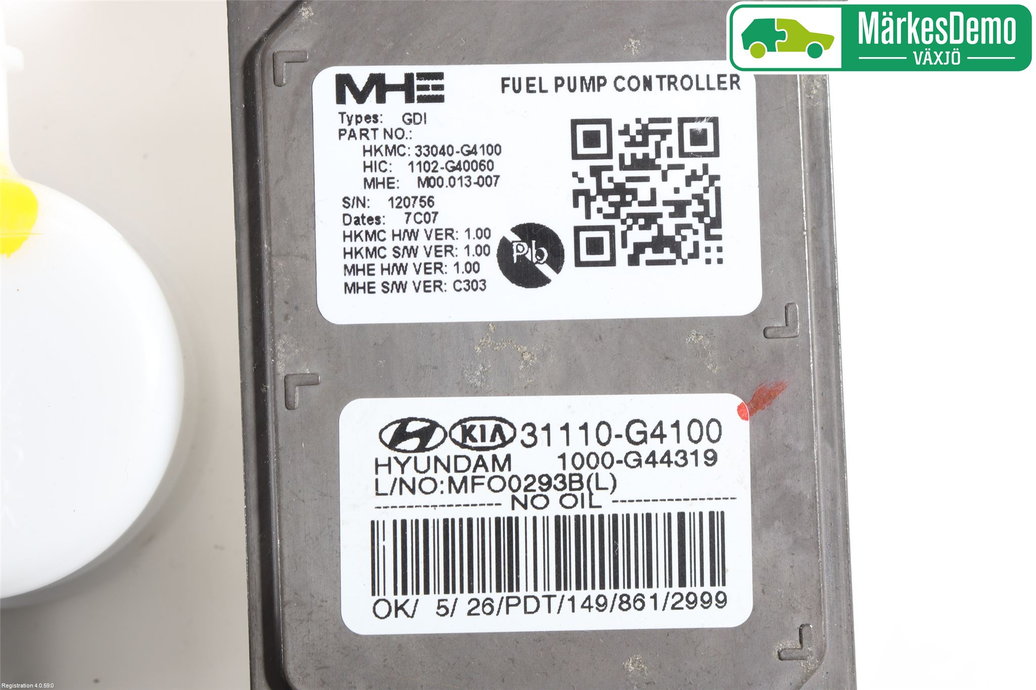 Hyundai i30 PD 17- Bränslepump El