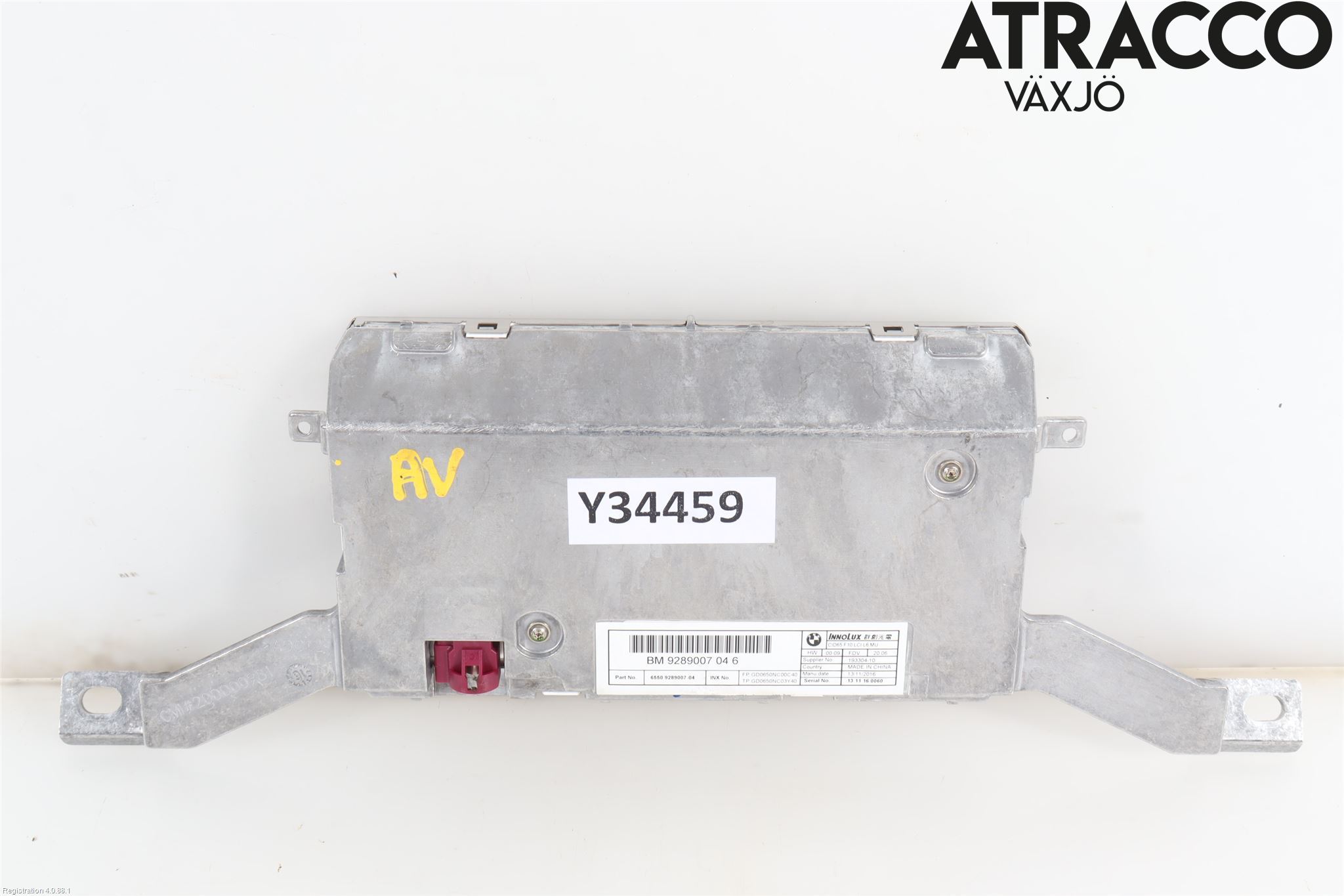 BMW 5 F10/F11/F18 09-17 Cd Radio - Multimediapanel