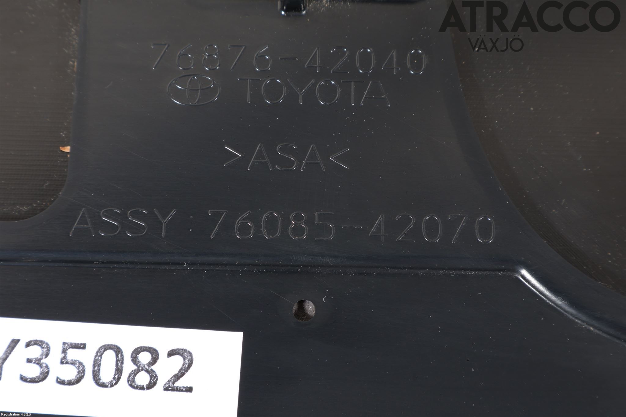 Toyota RAV4 19- Spoiler Baklucka