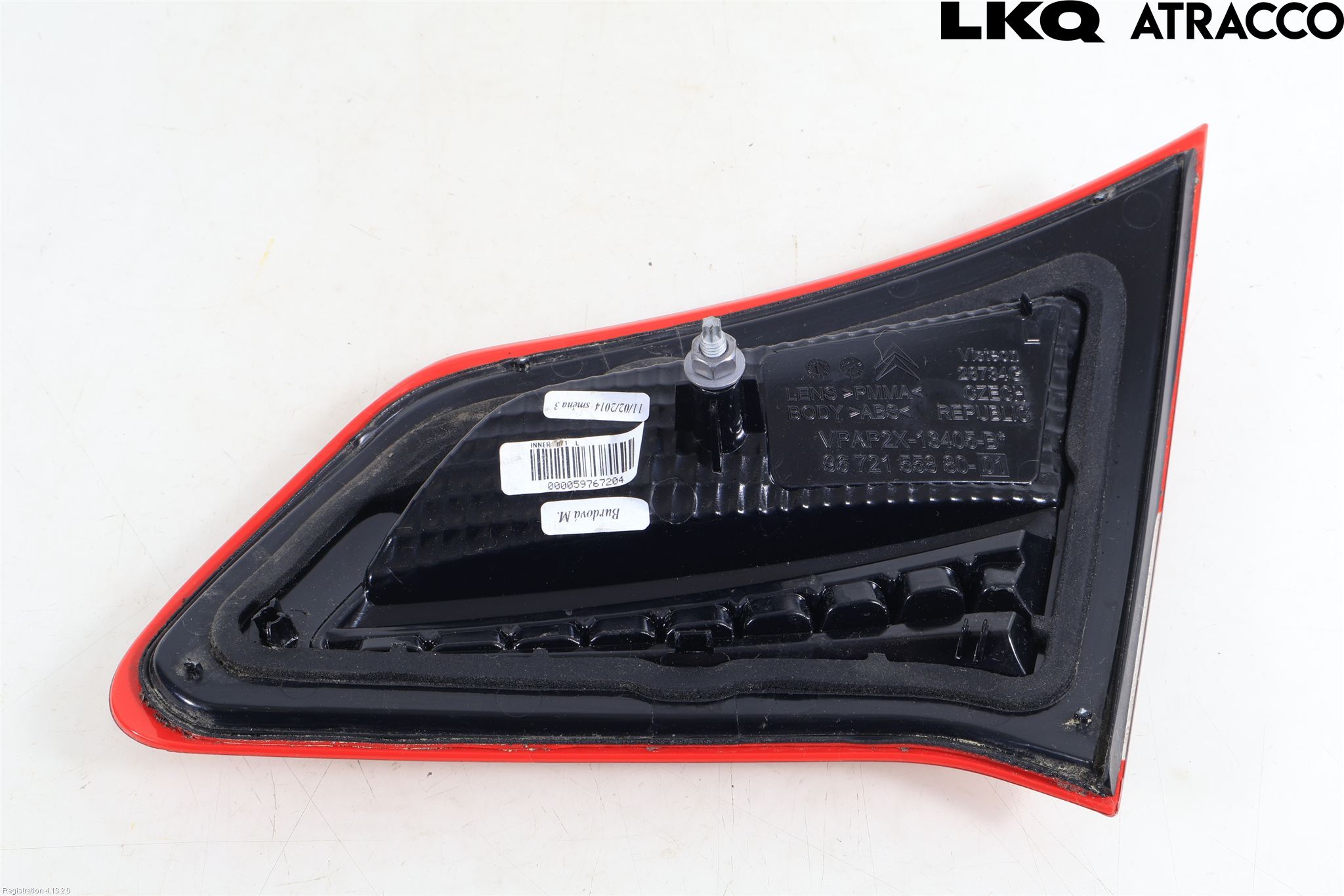Citroen C4 II 11-18 Bakljus Lucka Vä