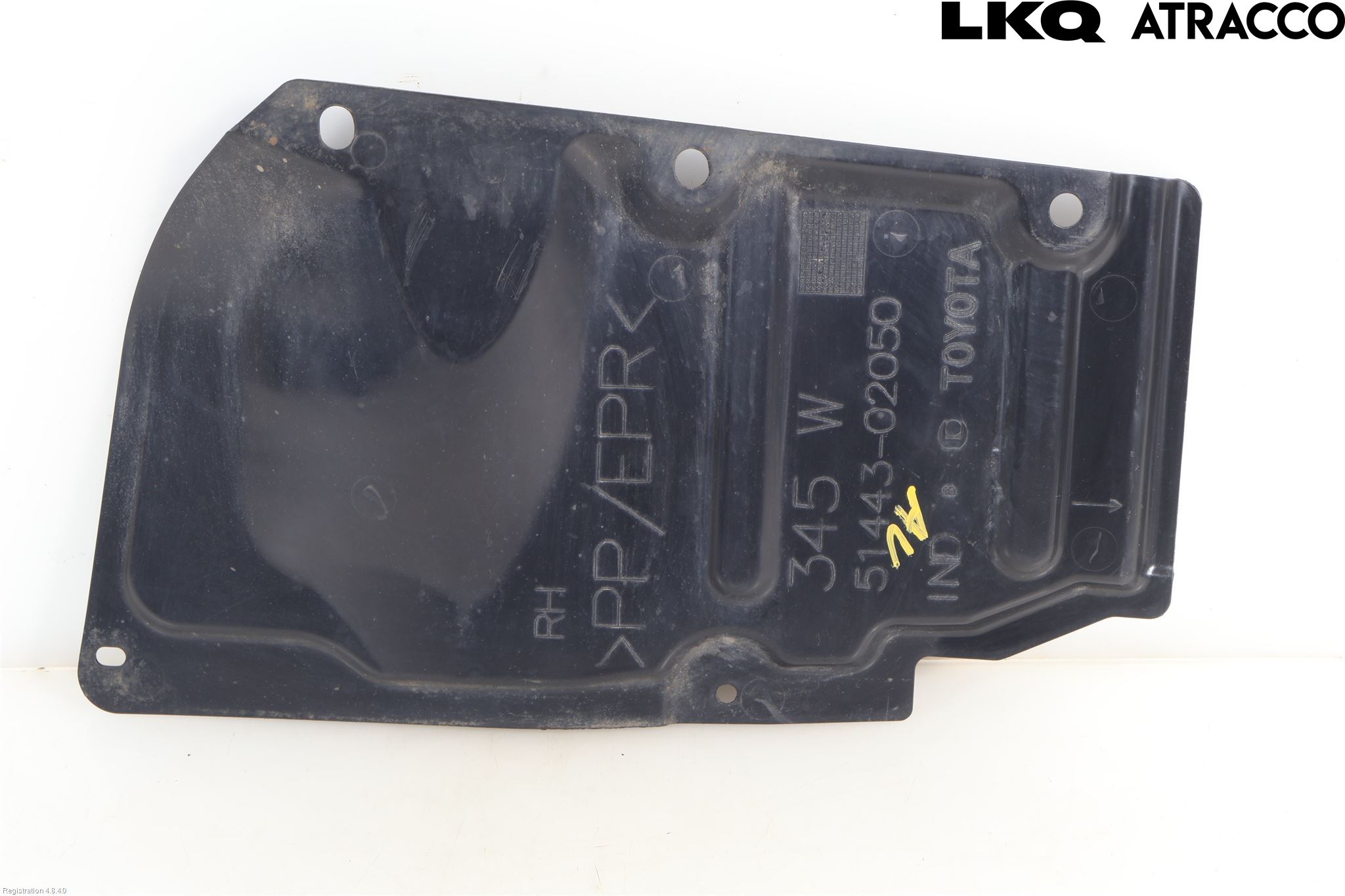 Toyota AVENSIS 09-15 Hasplåt Plåt-Plast