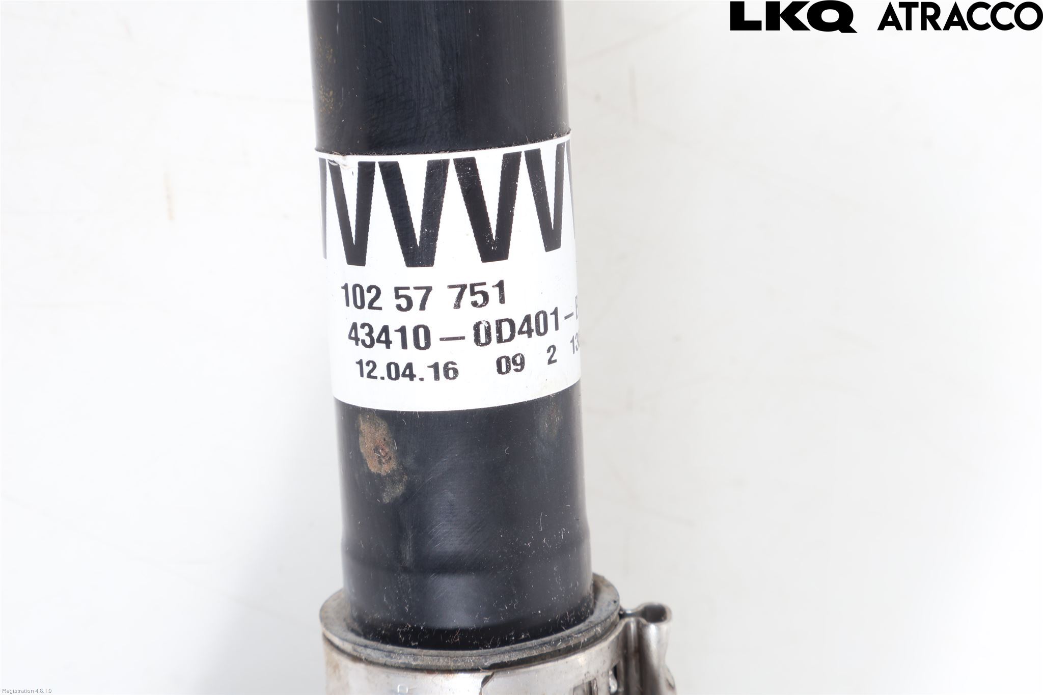 Toyota YARIS XP130 15-20 Drivaxel Fram Höger