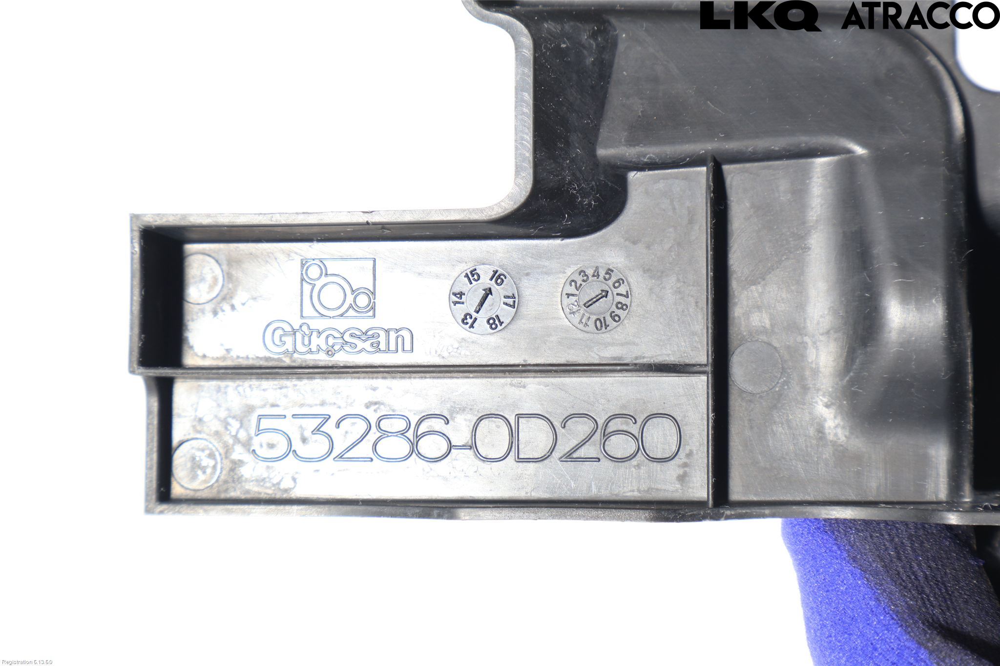 Toyota YARIS XP130 15-20 Deflektor Plåt-Plast Kylning