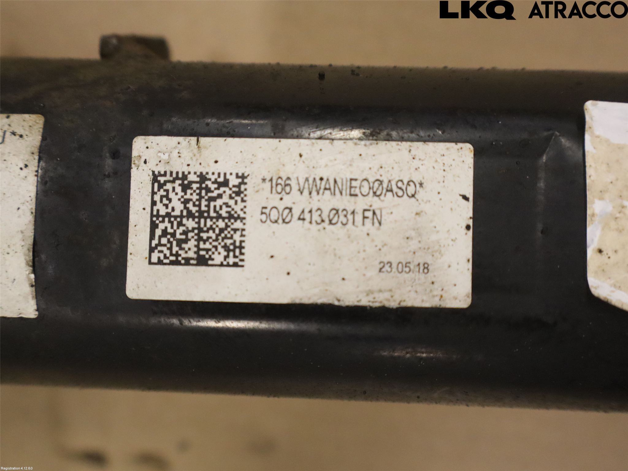 Volkswagen VW GOLF / E-GOLF VII 13-20 Fjäderben Fram Vänster