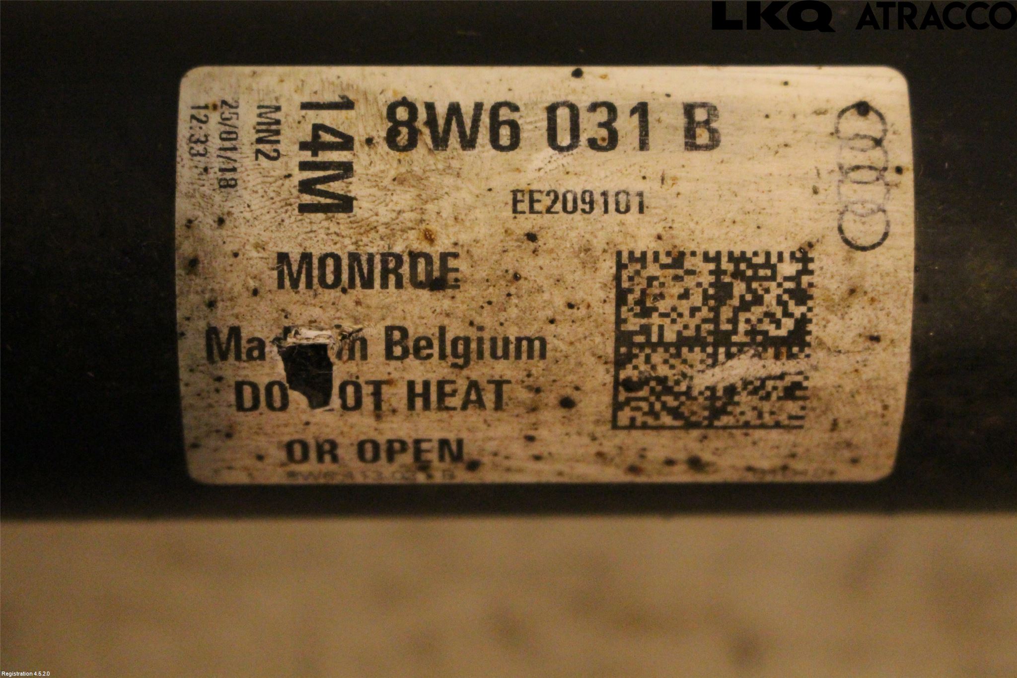 Audi A5 17- Fjäderben Fram Höger