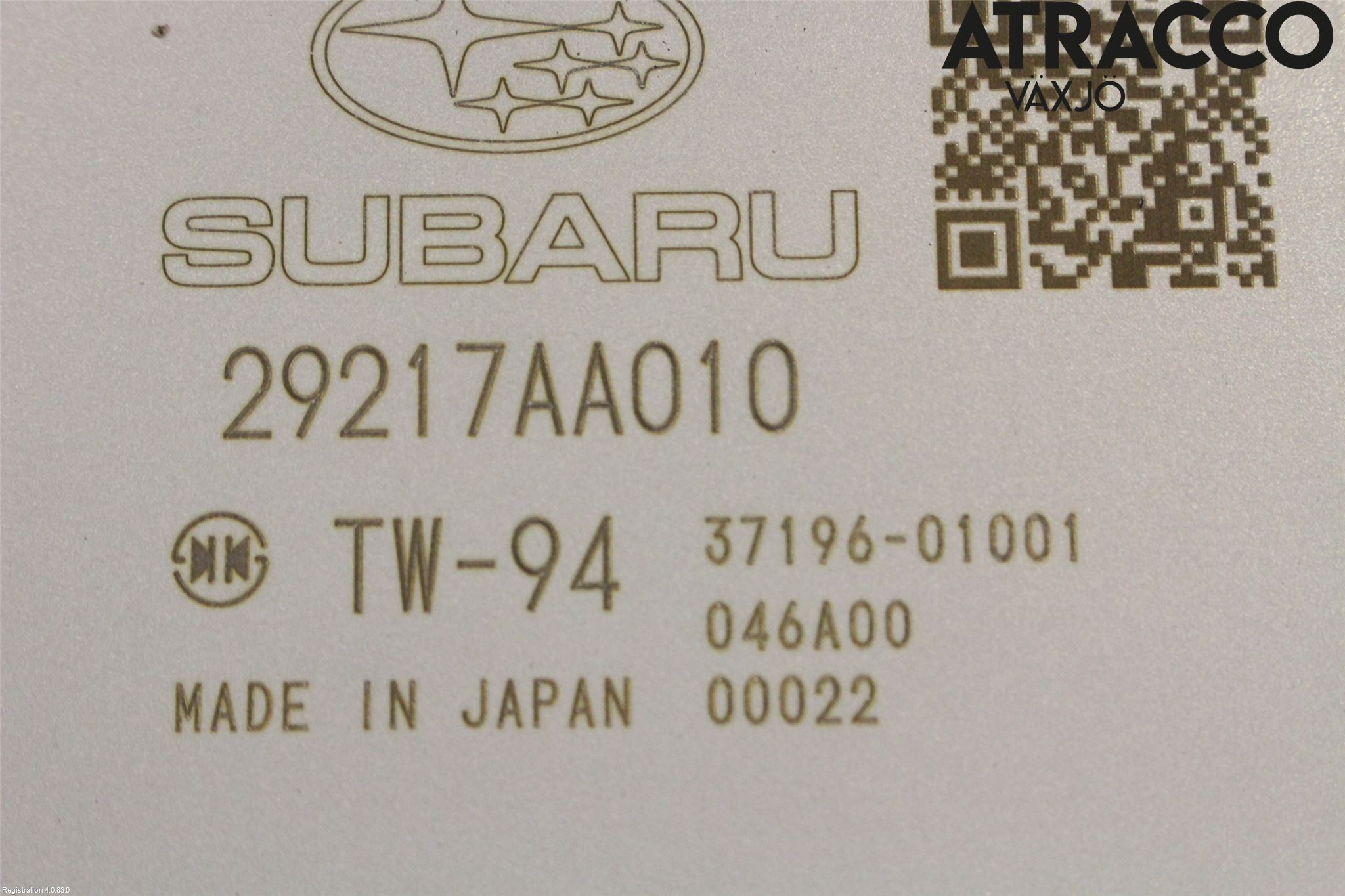 Subaru XV 18-22 Batteri Högspänning