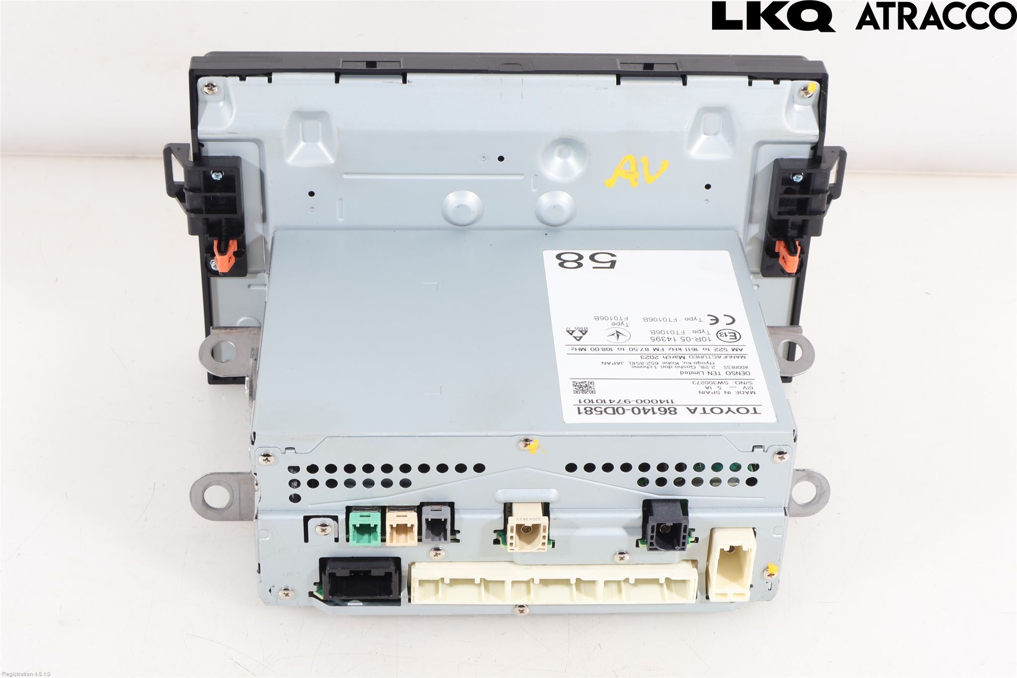 Toyota YARIS XP21 20- Cd Radio - Multimediapanel