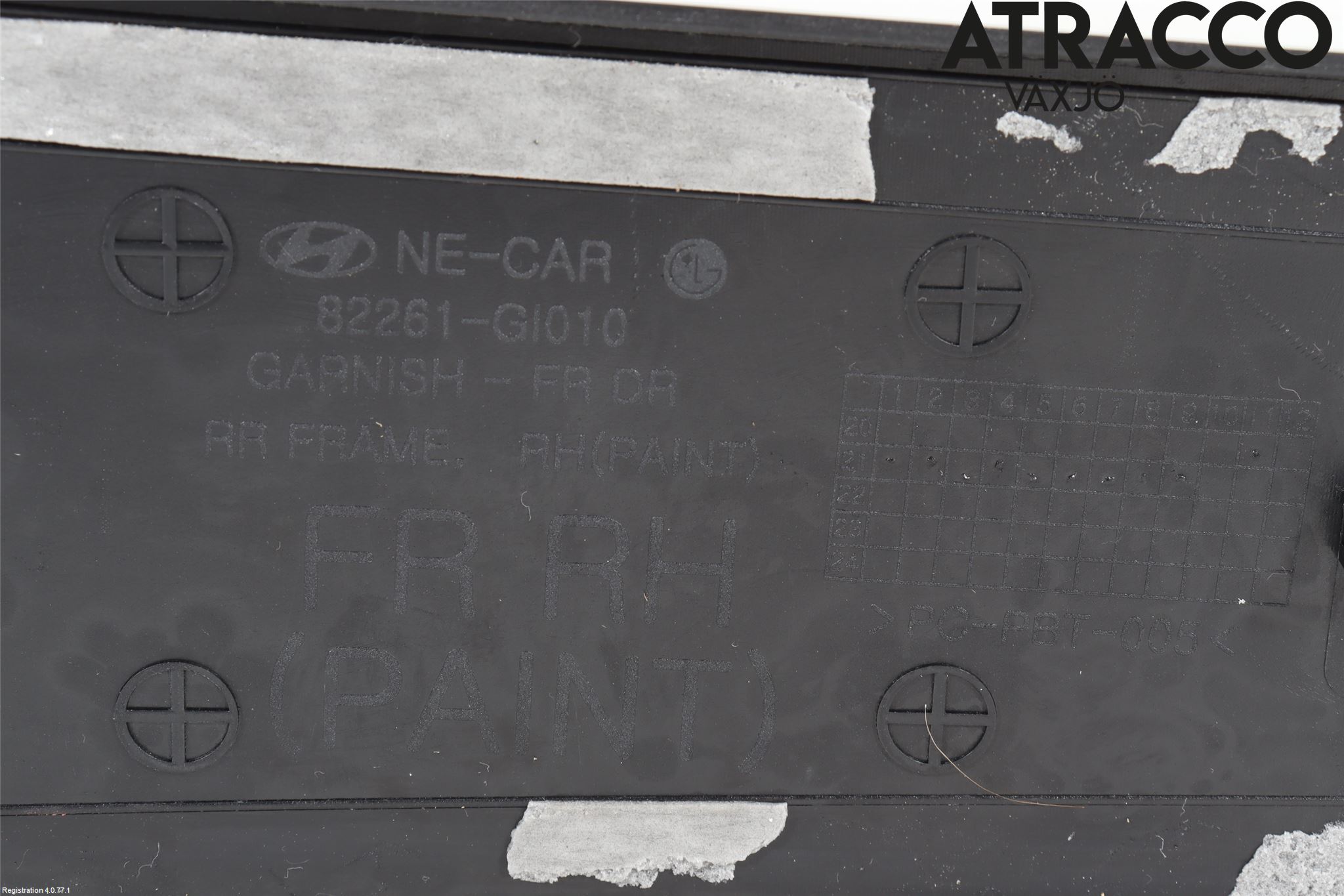 Hyundai IONIQ 5 NE 22- Dörr Dekorlist Fram Hö