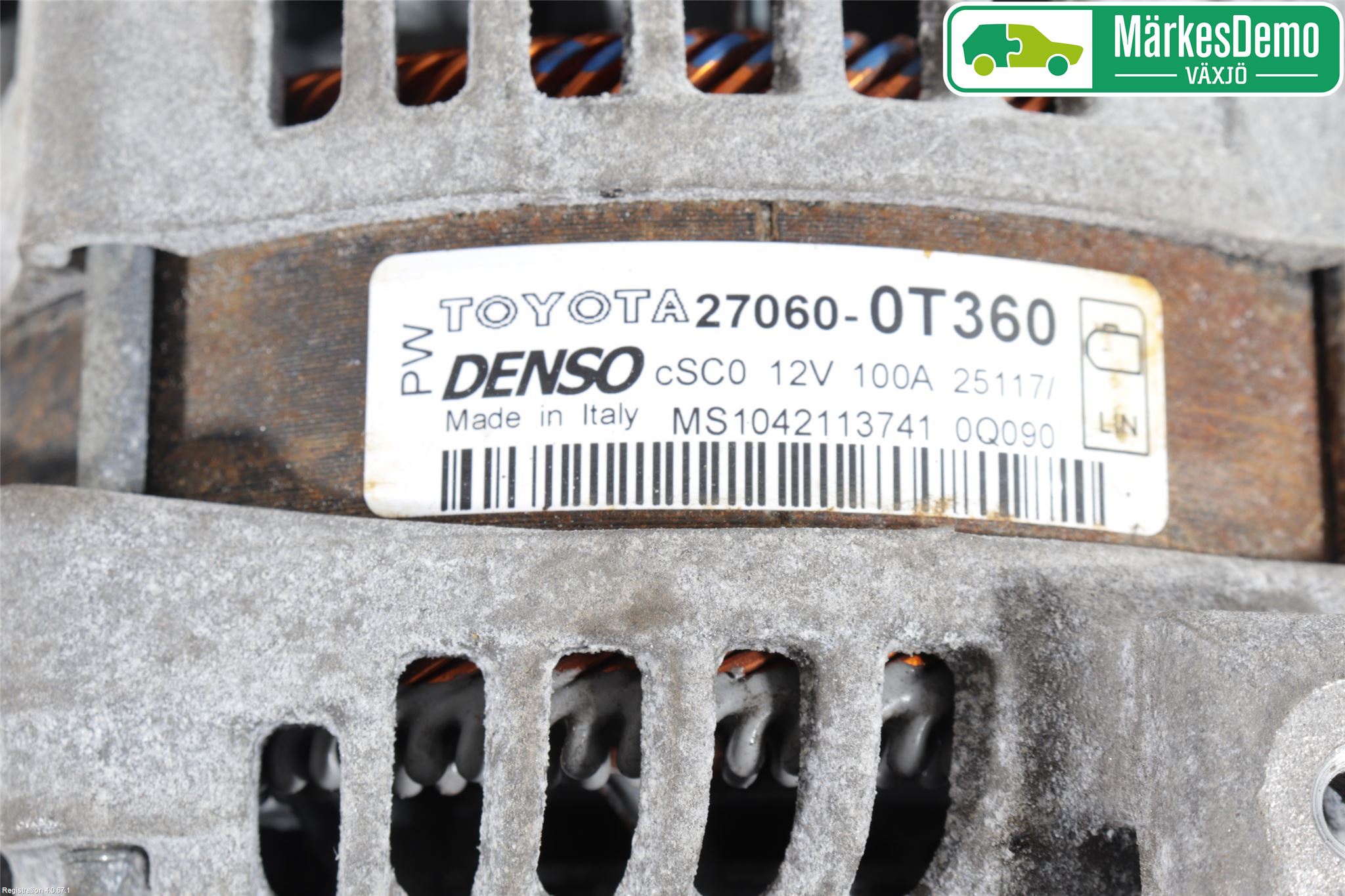 Toyota AVENSIS 16-18 Generator