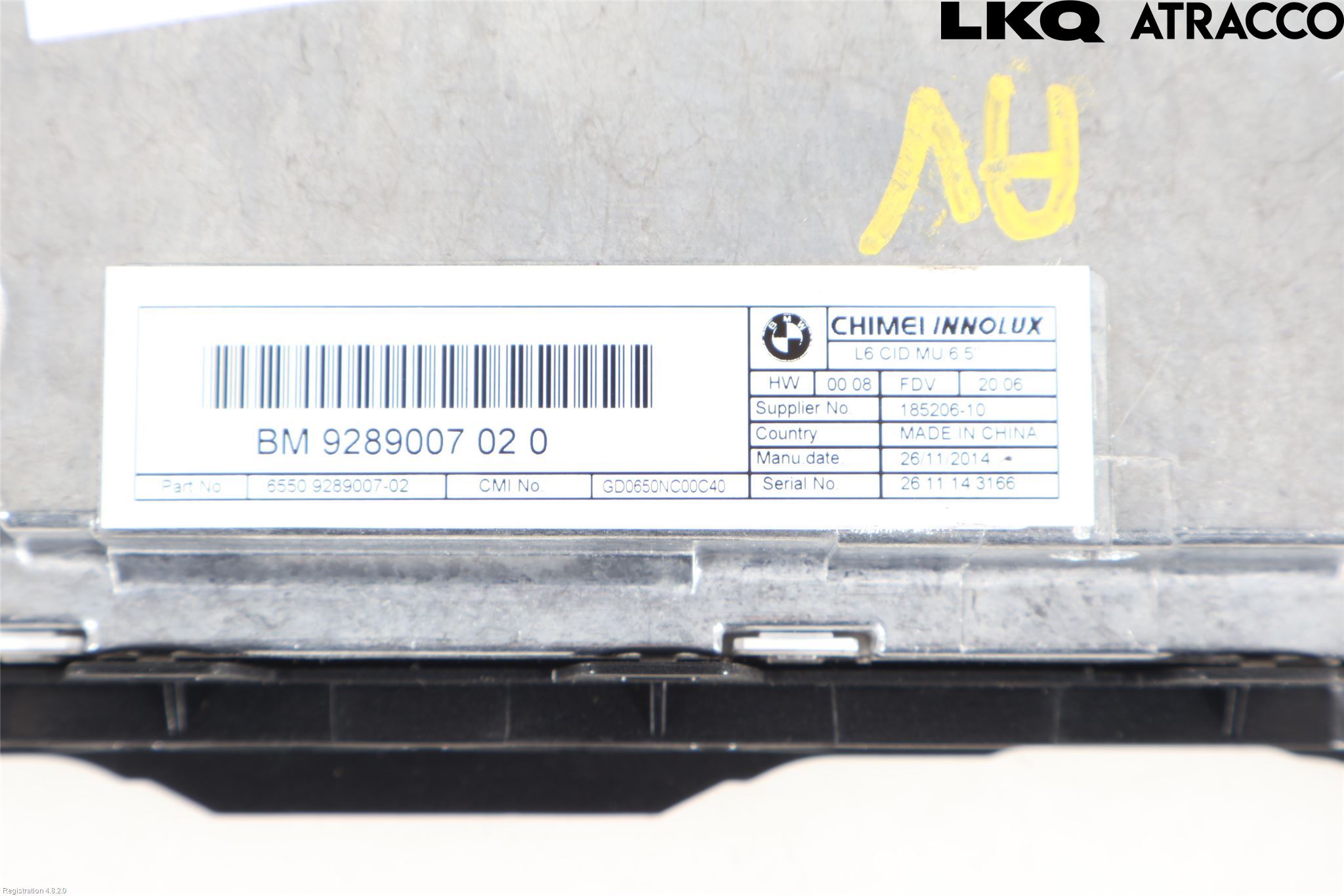 BMW 5 F10/F11/F18 09-17 Multifunktionsdisplay