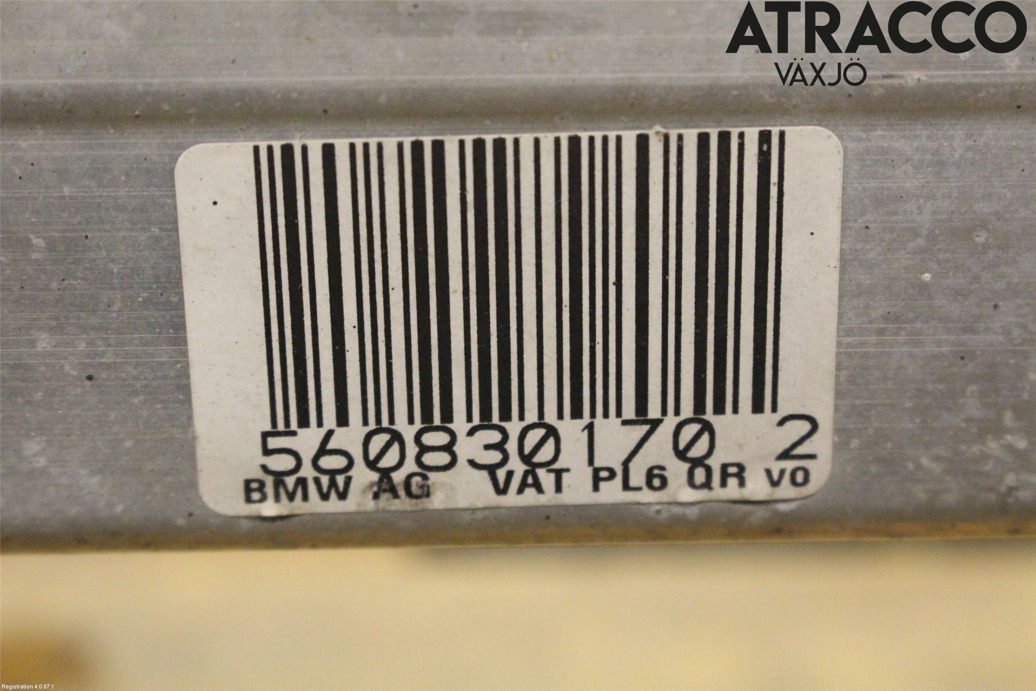 BMW 5 F10/F11/F18 09-17 Framvagnsbalk