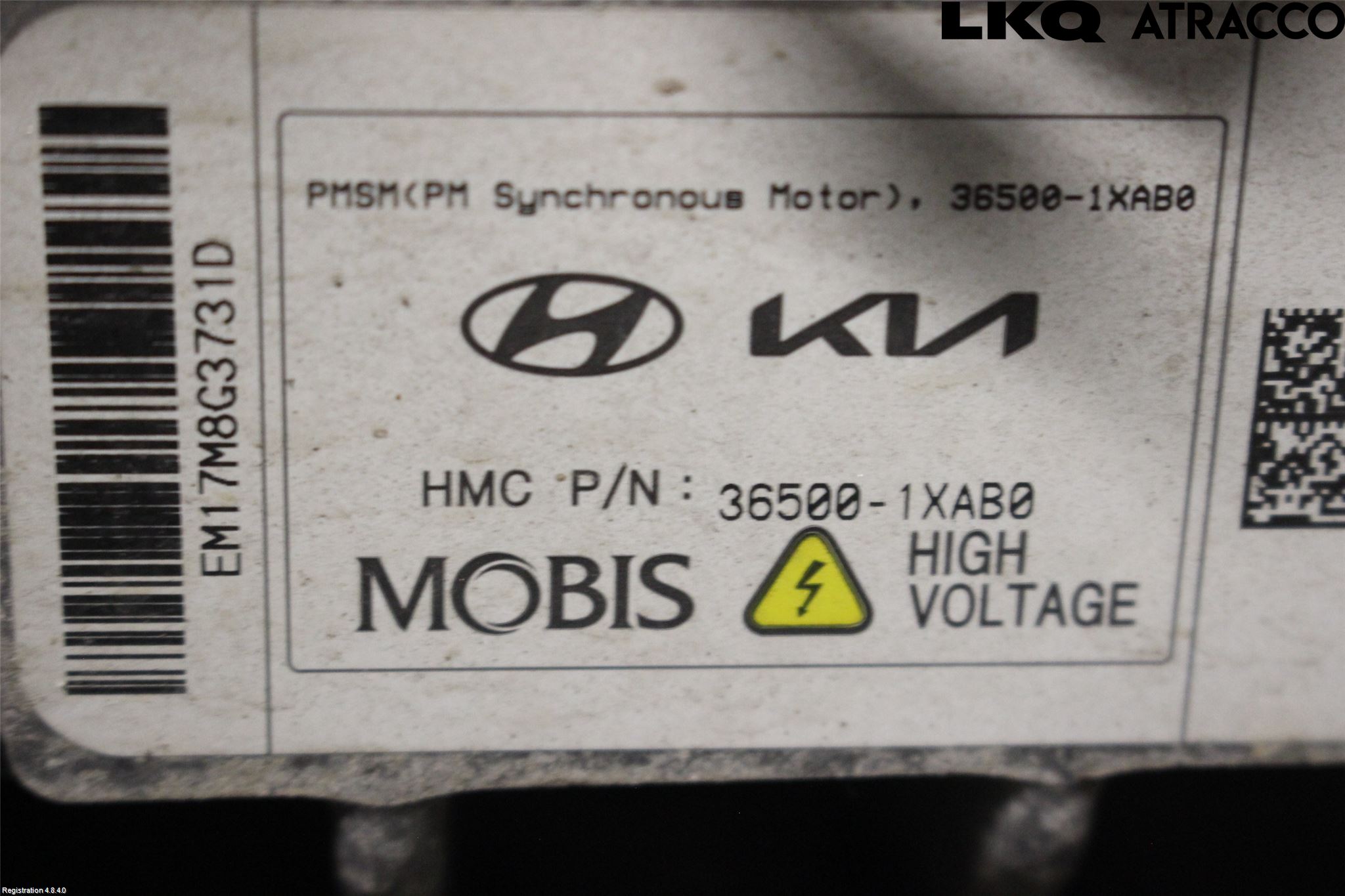 Kia EV6 (CV) 22- Motor Elektrisk Bak