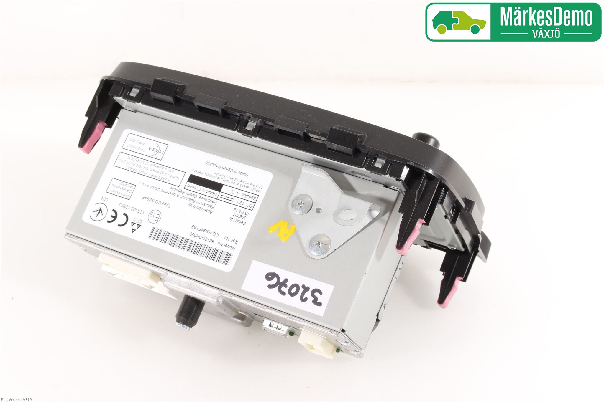Toyota AYGO 15-21 Cd Radio - Multimediapanel