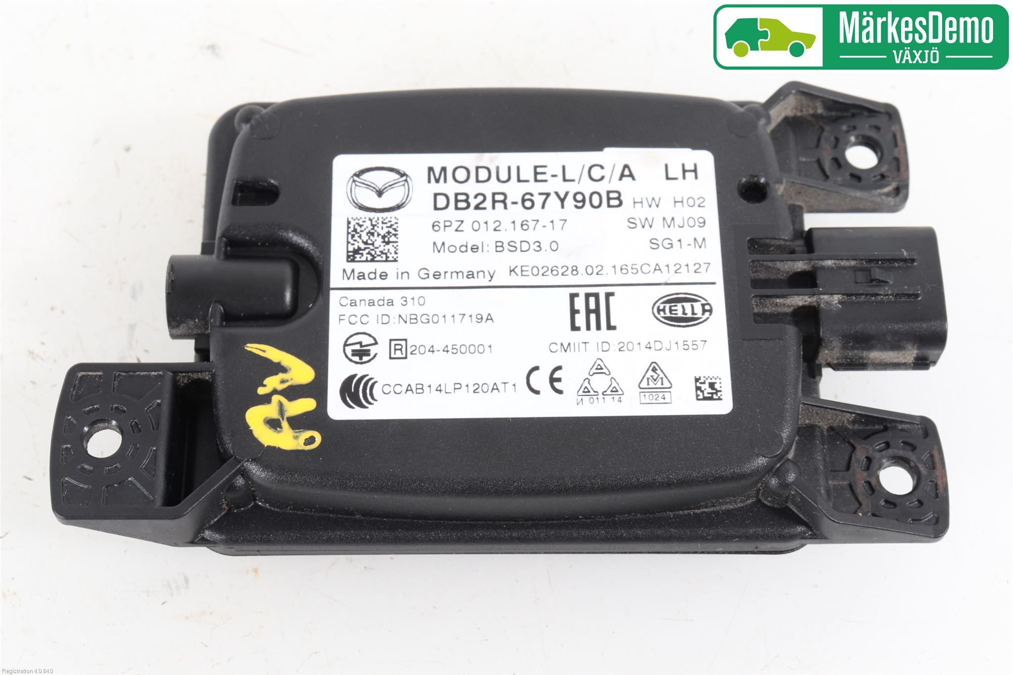 Mazda CX-3 Sensor Aktivt Kollisionsskydd