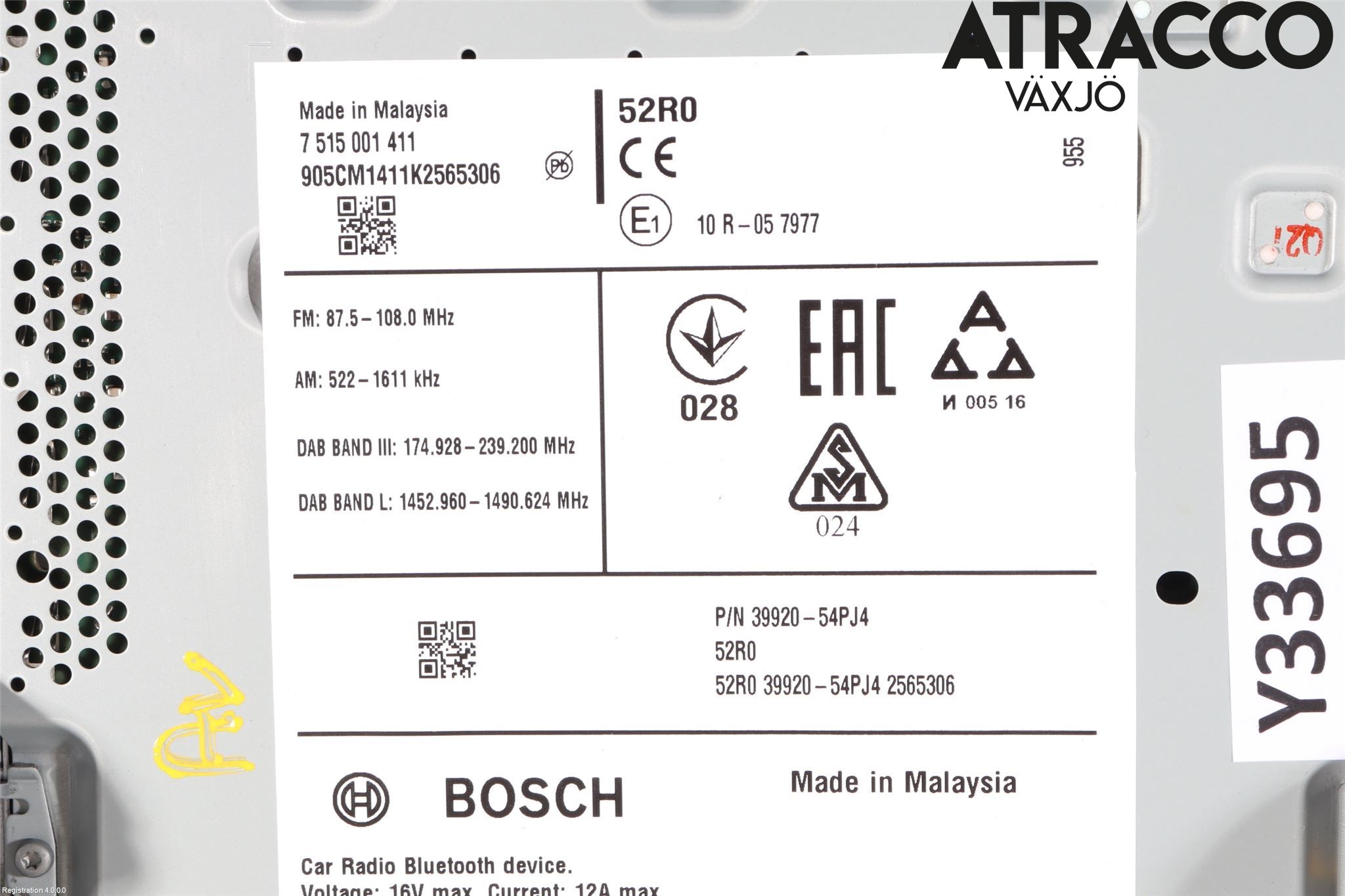 Suzuki VITARA 15- Cd Radio - Multimediapanel