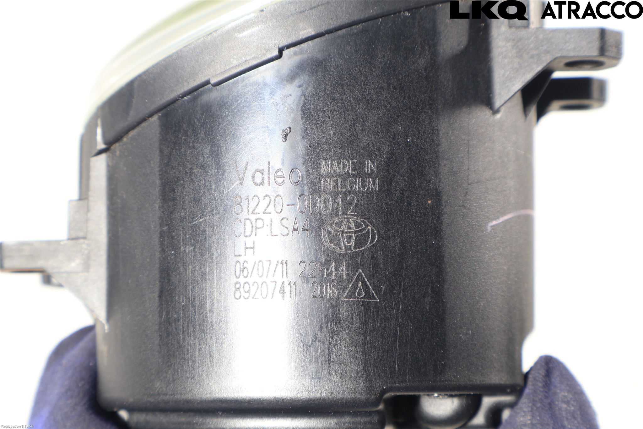 Toyota AVENSIS 09-15 Dimljus-Varselljus Fram