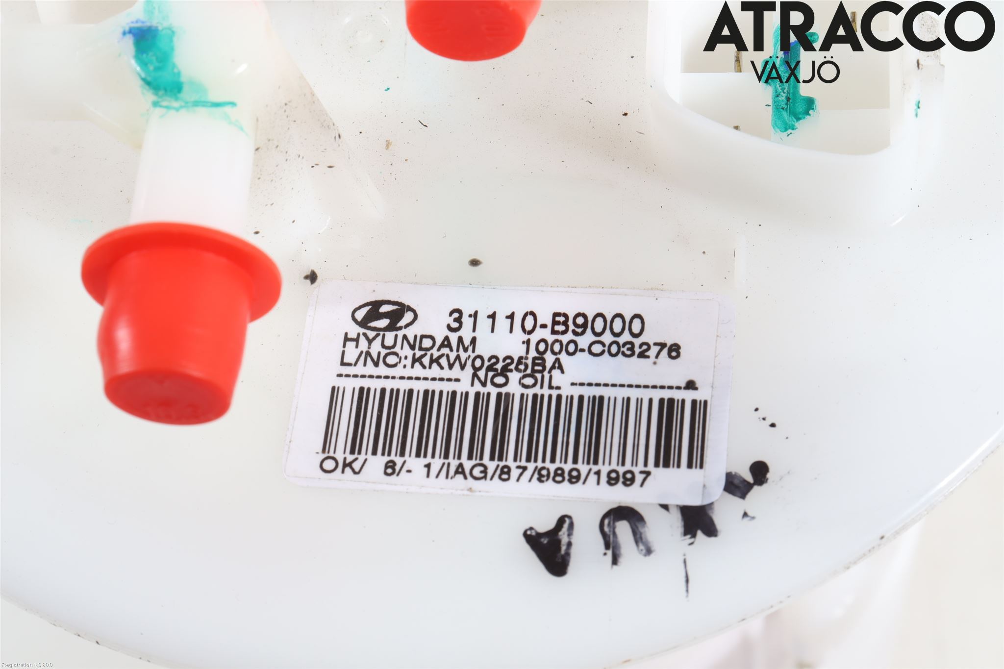 Hyundai i10 BA 14-16 Bränslepump El