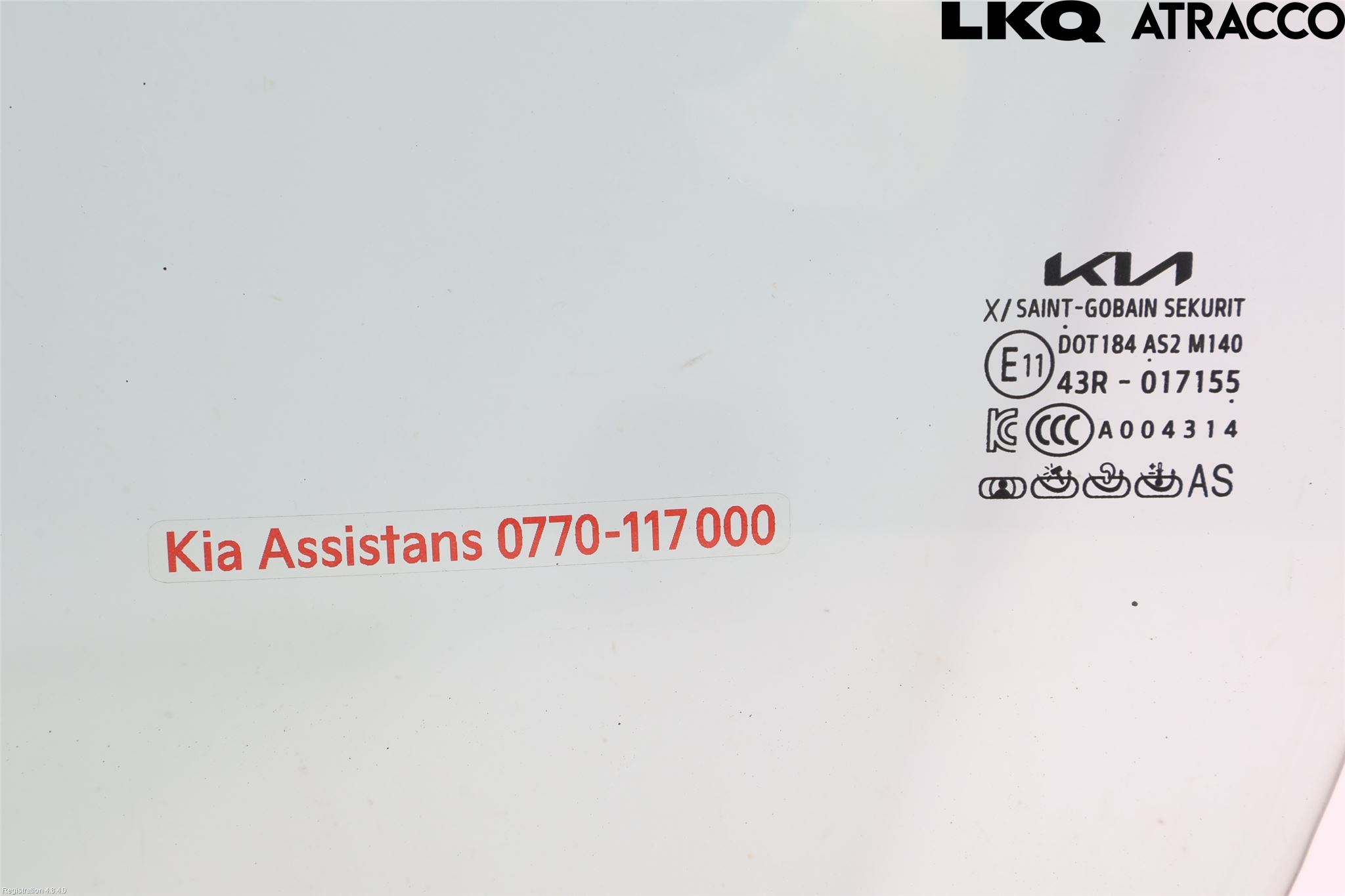 Kia EV6 (CV) 22- Dörruta Fram Vänster