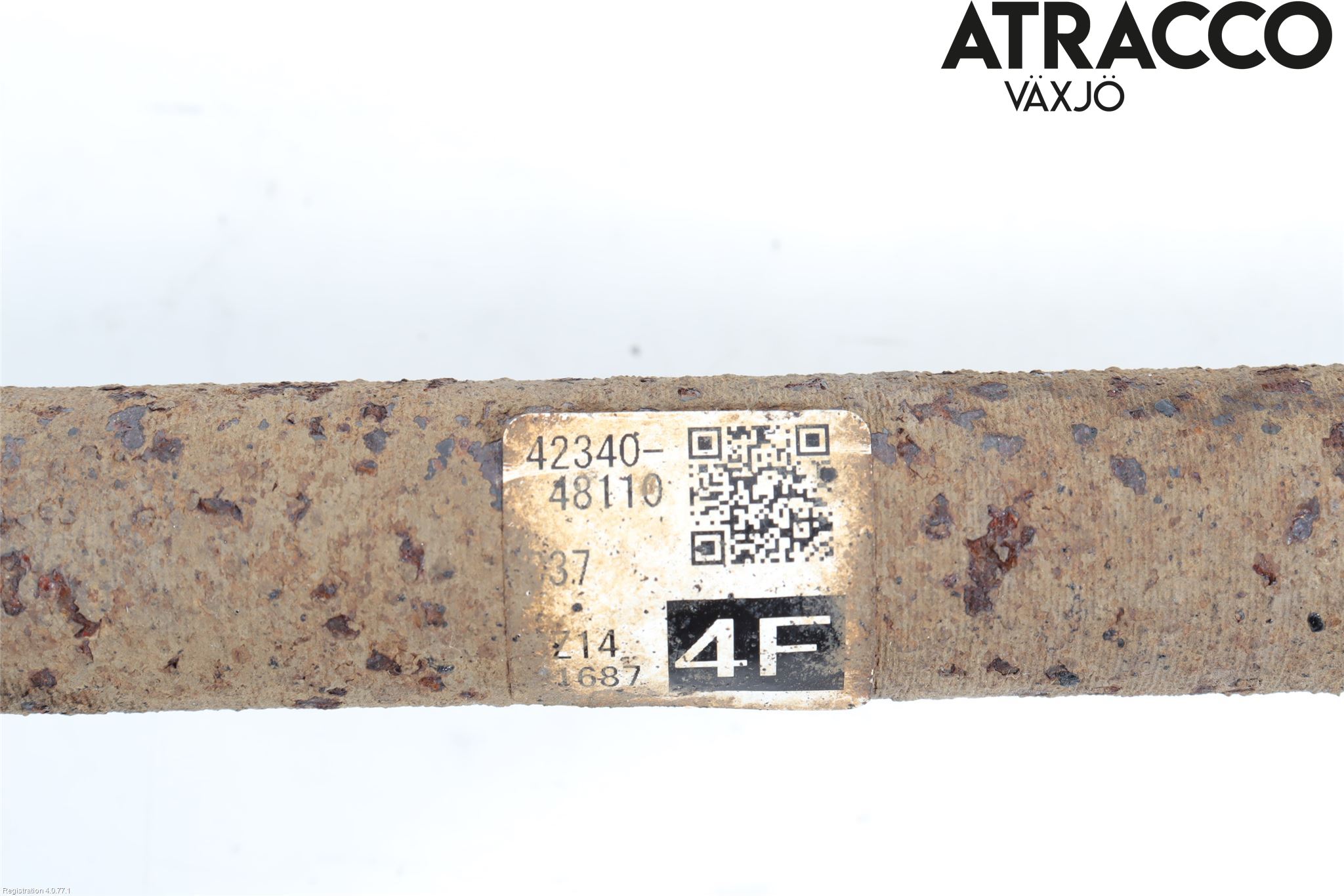 Lexus NX 300h 15-21 Drivaxel Bak Vänster