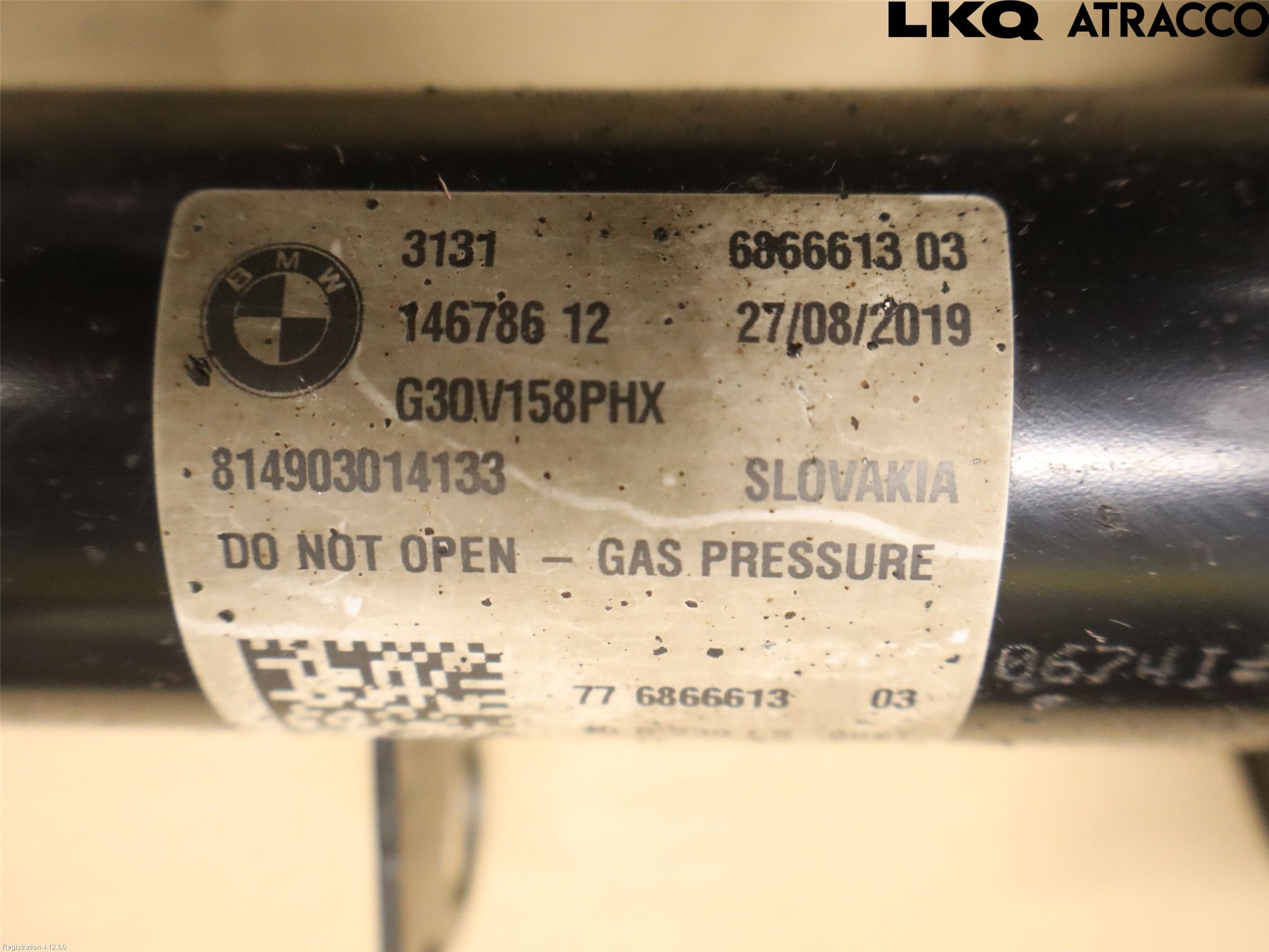 BMW 5 G30/G31/F90 17-23 Fjäderben Fram Vänster
