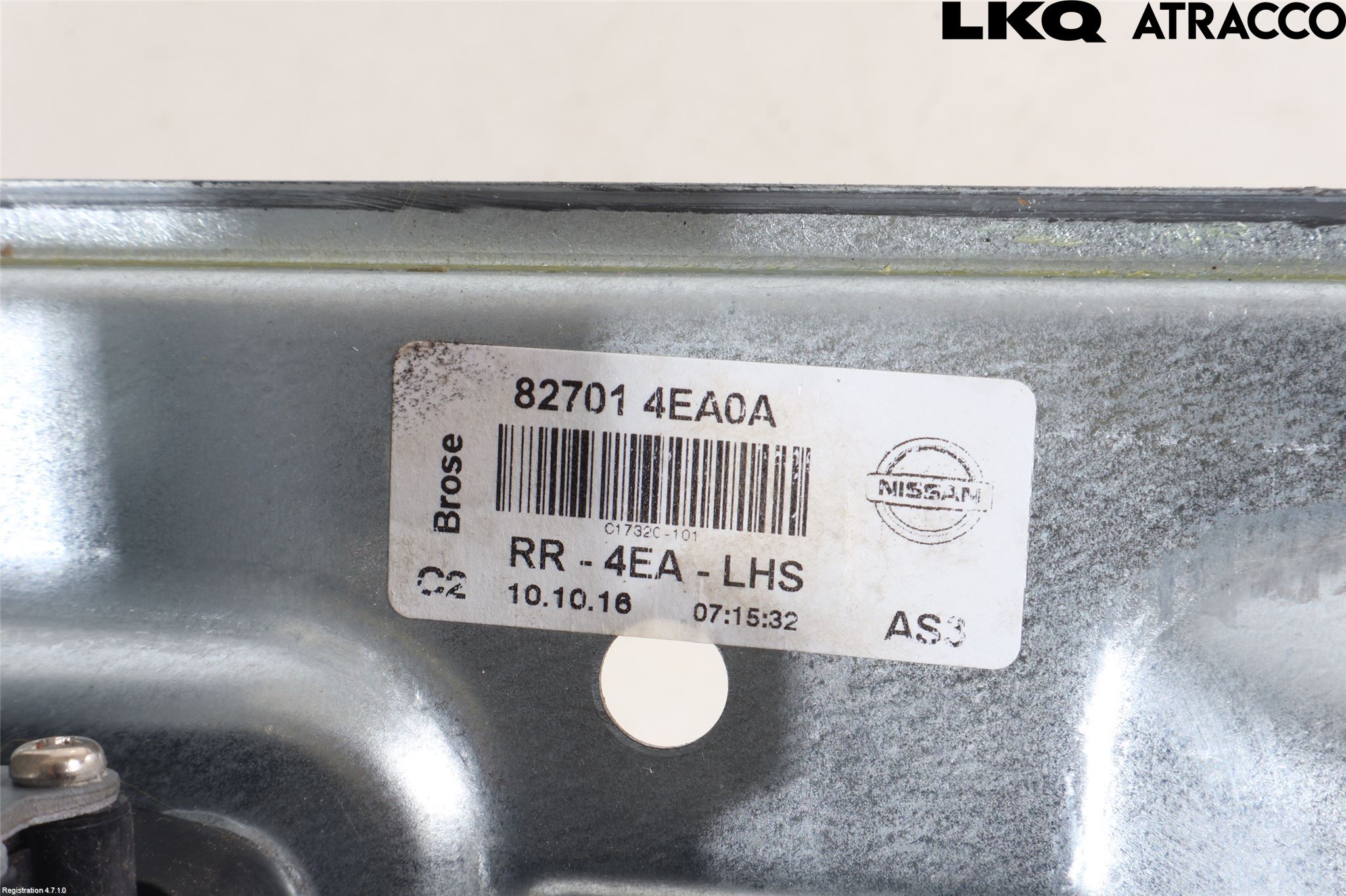 Nissan QASHQAI 14-17 Fönsterhiss El Kompl