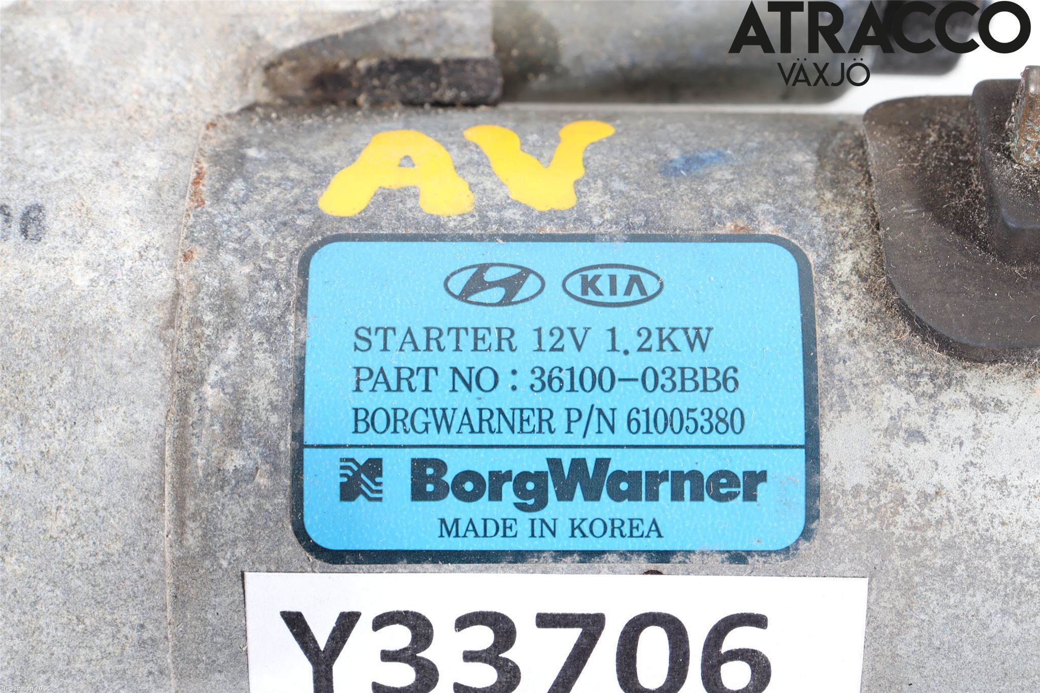 Hyundai i20 GB 15-20 Startmotor
