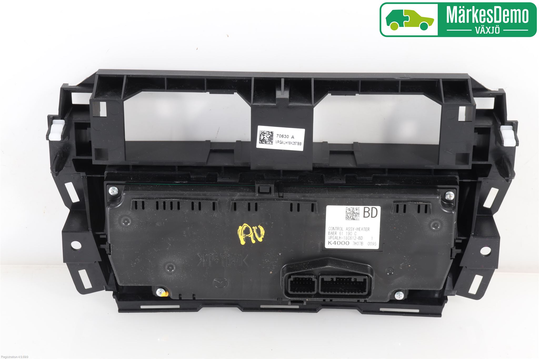 Mazda 3 III 14-19 Ac Styrenhet Ac Manöveren