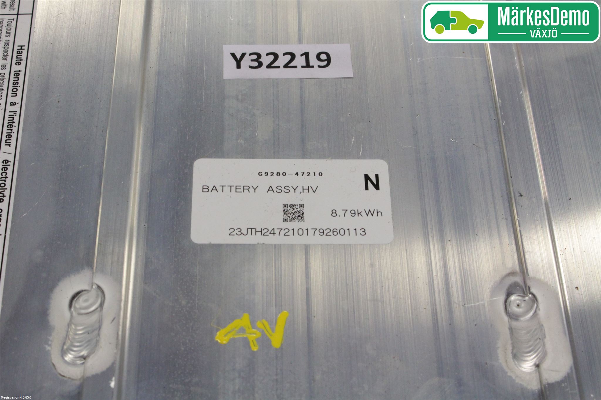 Toyota PRIUS (ZVW50) 16-21 Batteri Högspänning