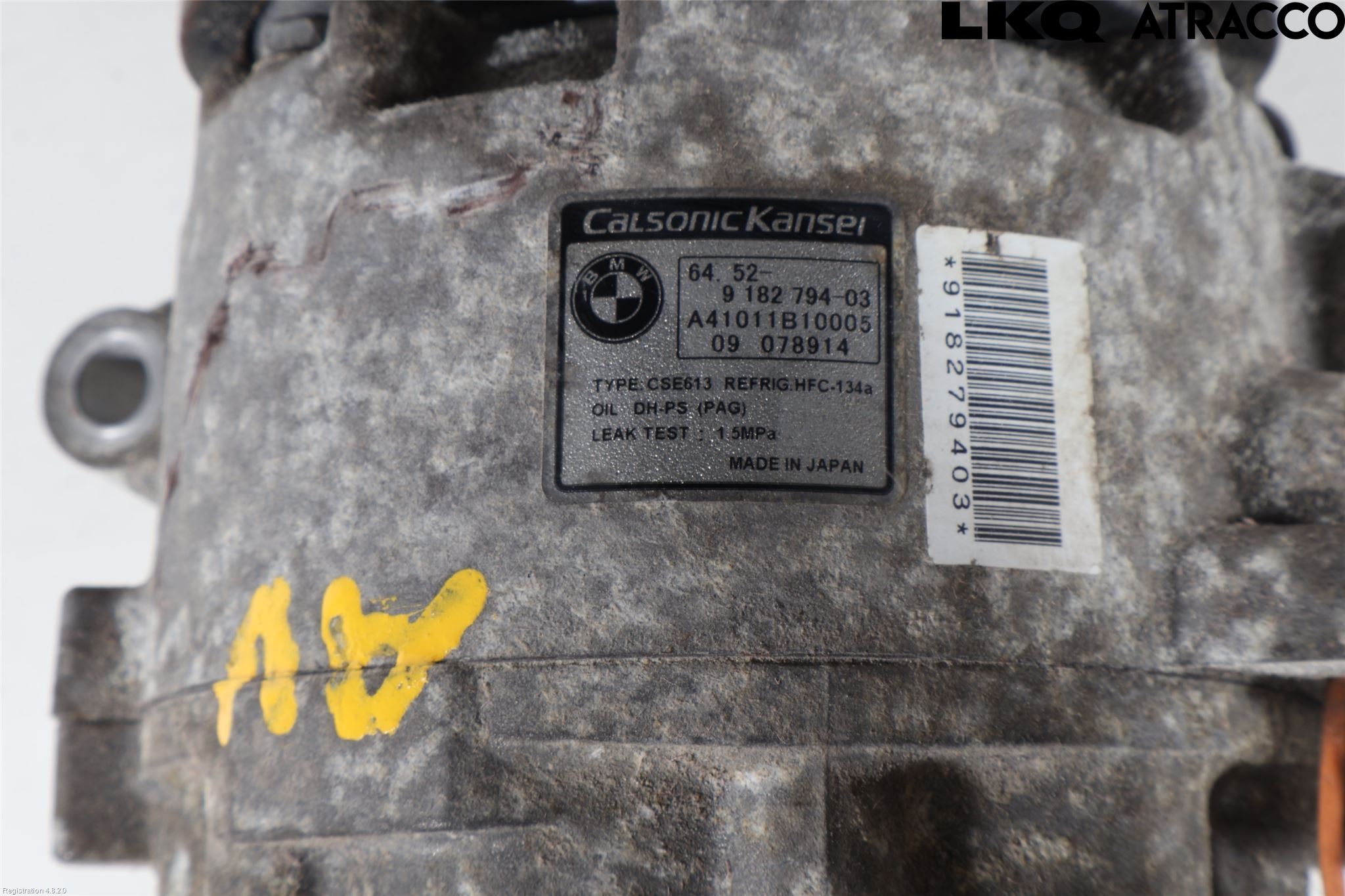 BMW 3 E90/91 SED/TOU 05-12 Ac Kompressor