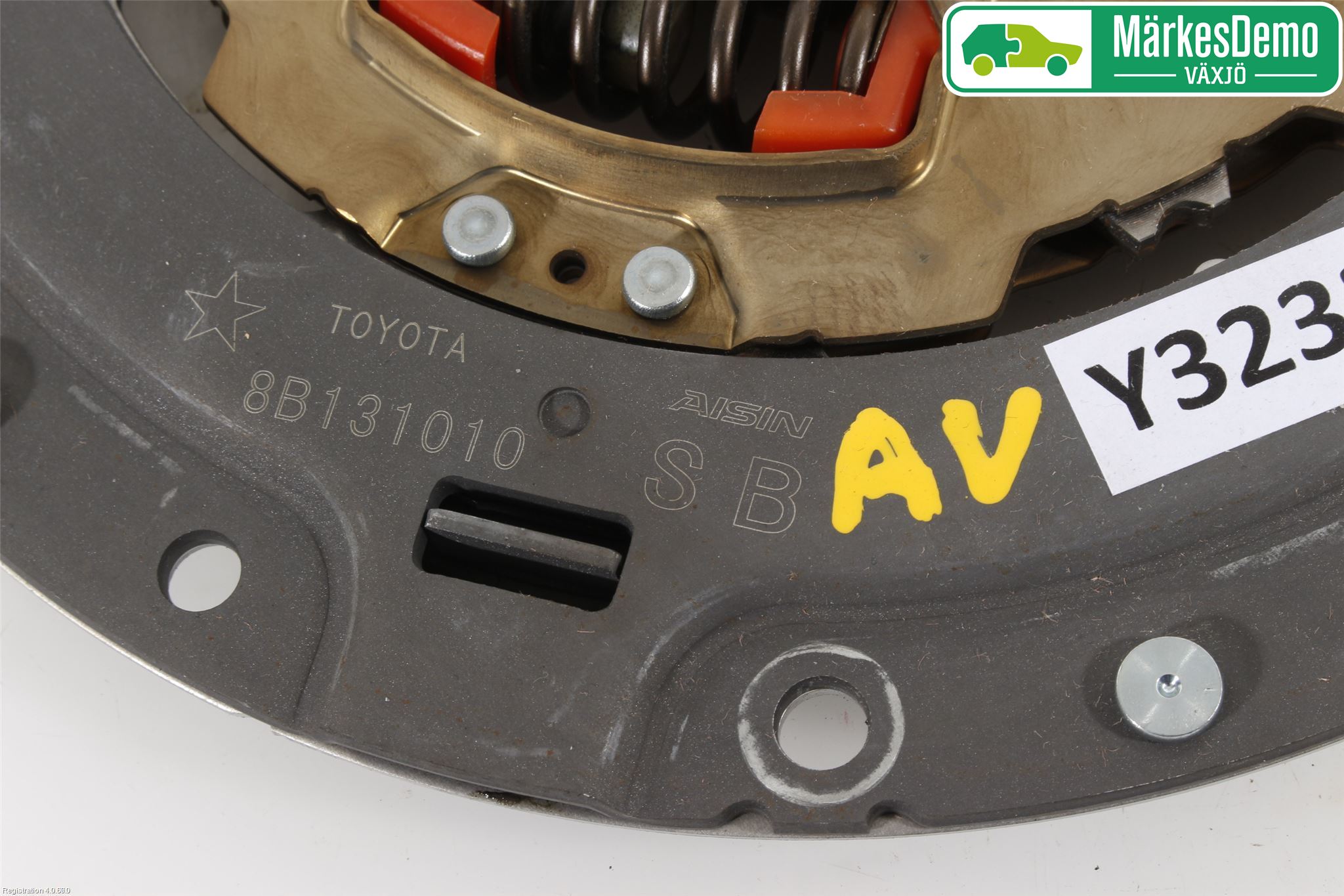 Toyota AURIS 13-19 Koppling-Lamell