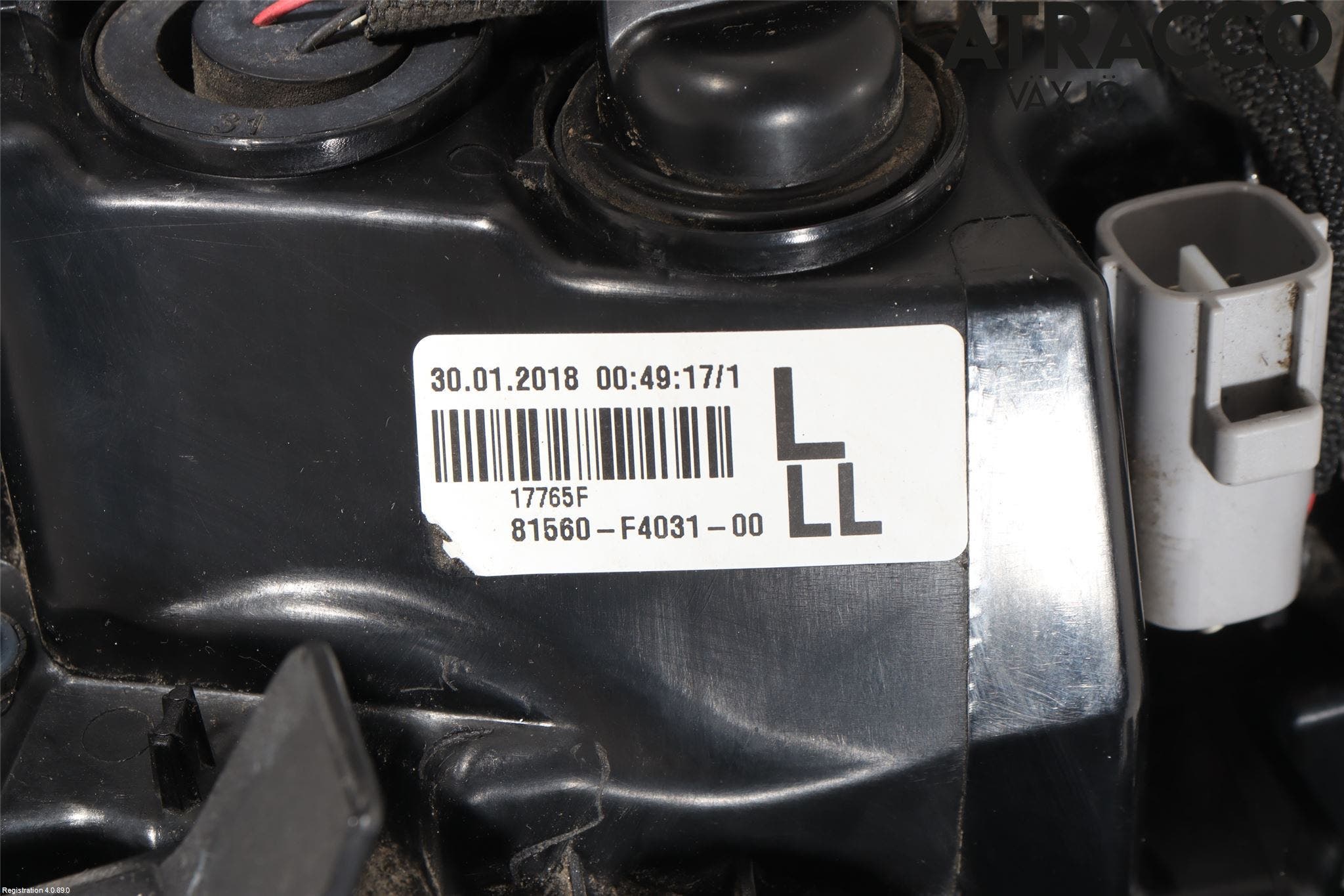 Toyota C-HR 16-23 Bakljus Vänster