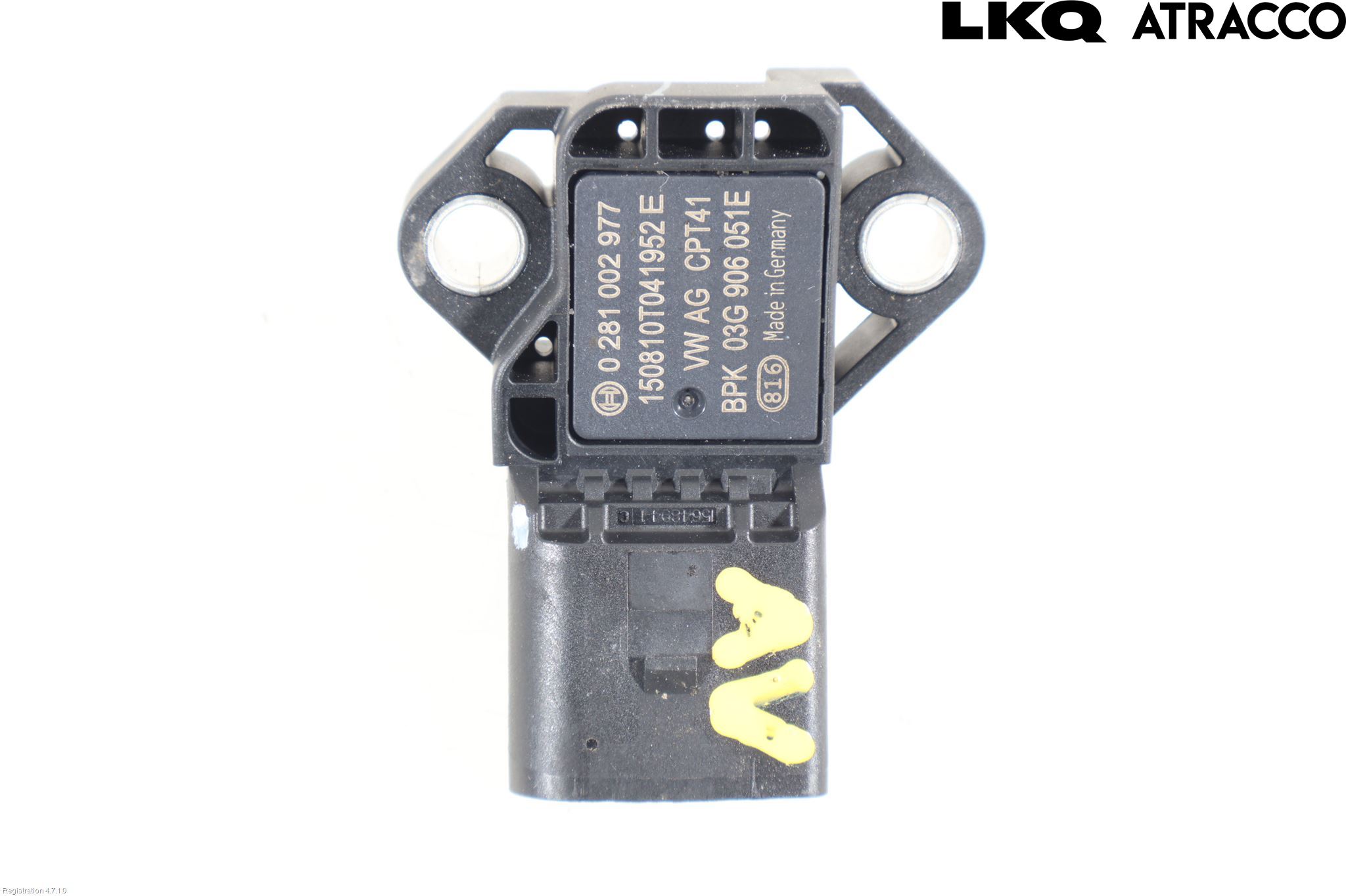 Volkswagen VW GOLF / E-GOLF VII 13-20 Injmappsensor