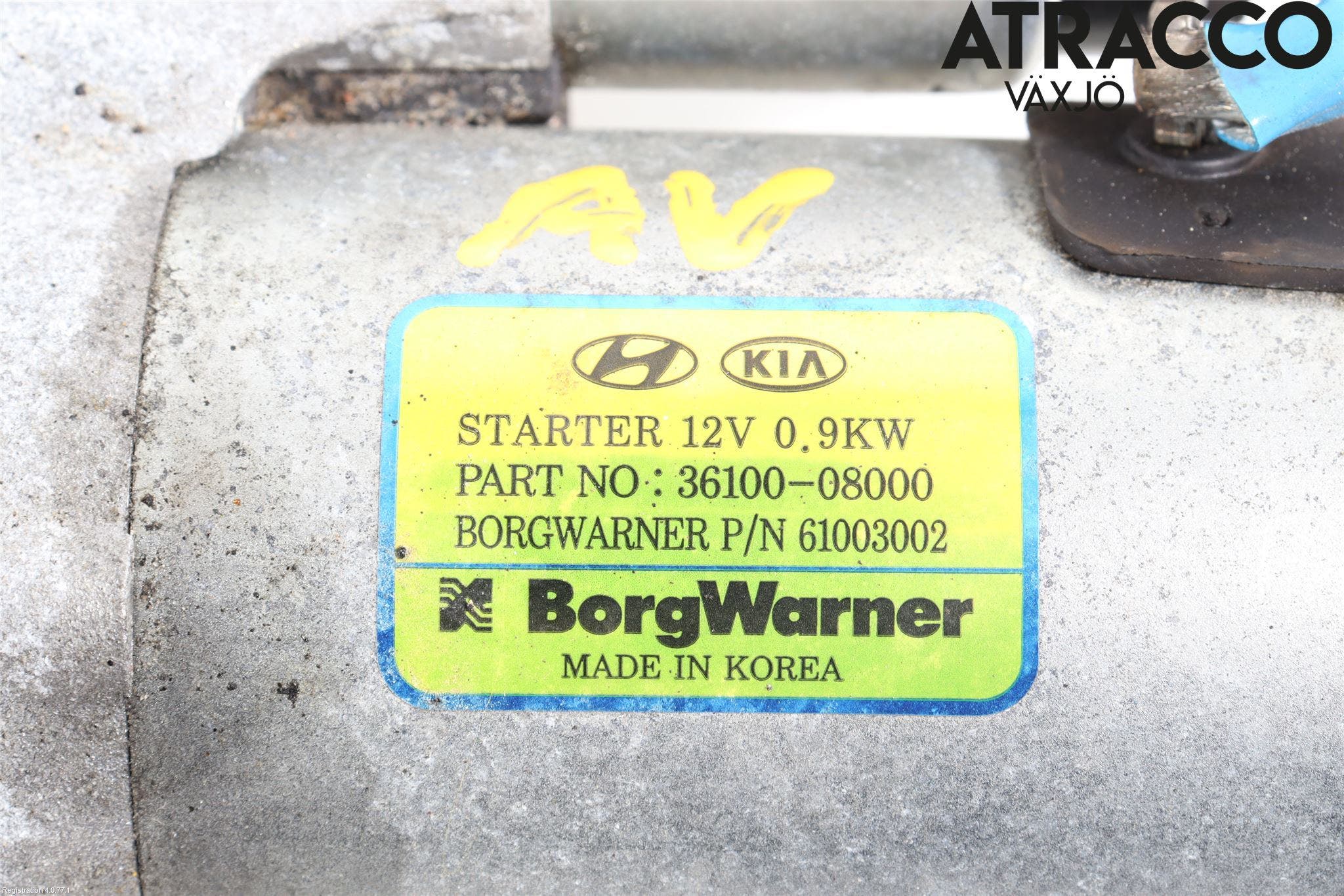 Hyundai i30 PD 17- Startmotor