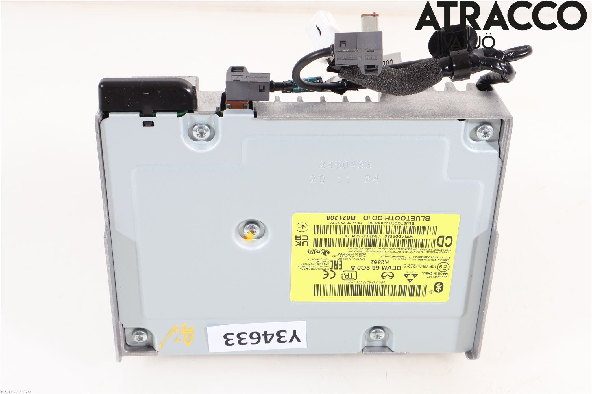 Mazda MX-5 IV (ND/ND2/ND3) MIATA 15- Cd Radio - Multimediapanel