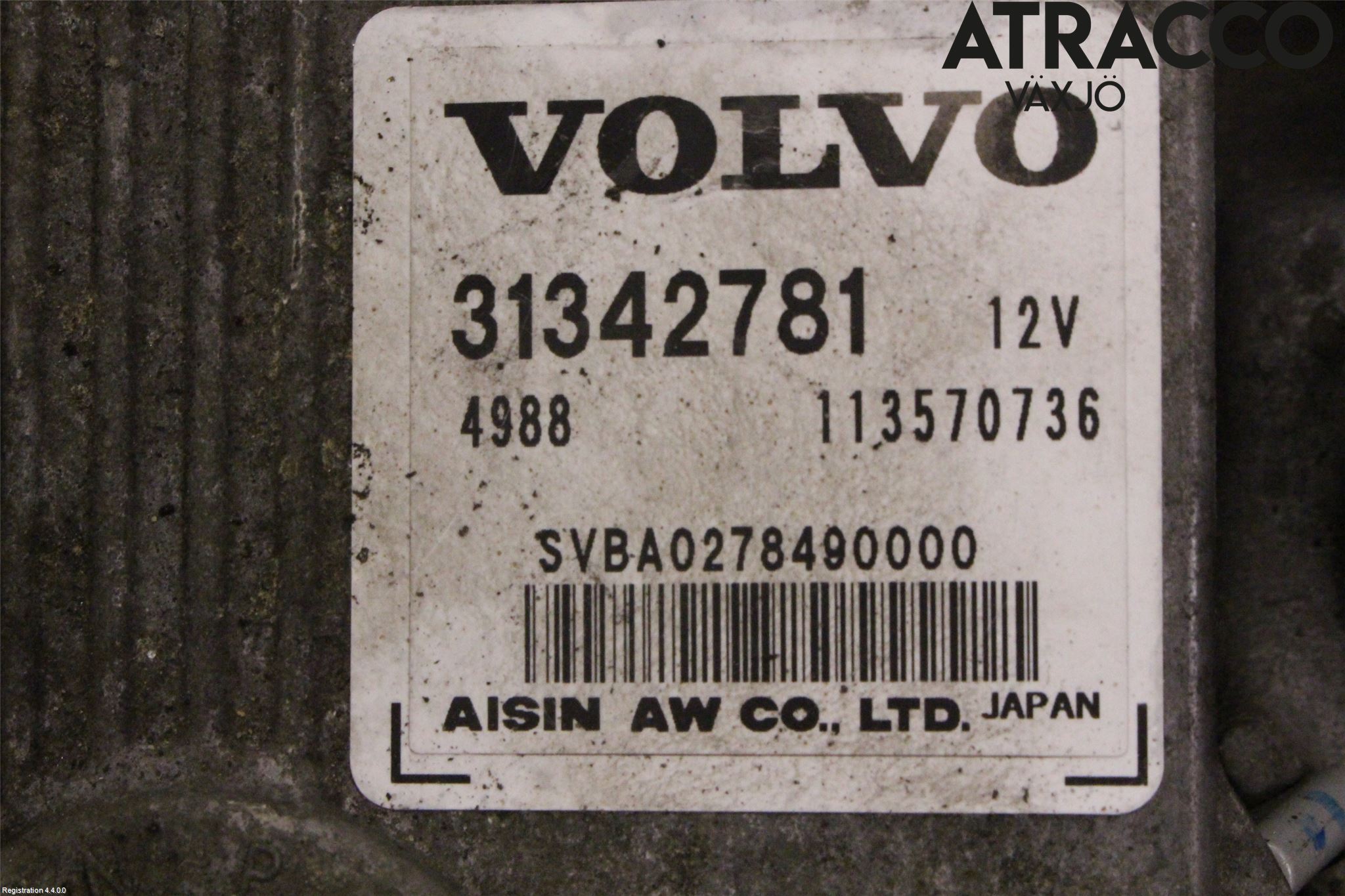 Volvo V60 11-13 Växellåda Automat