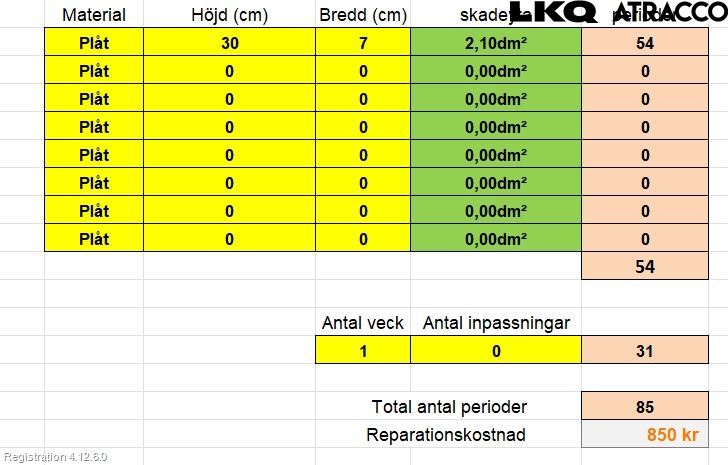 BMW 5 G30/G31/F90 17-23 Dörr Fram Vänster
